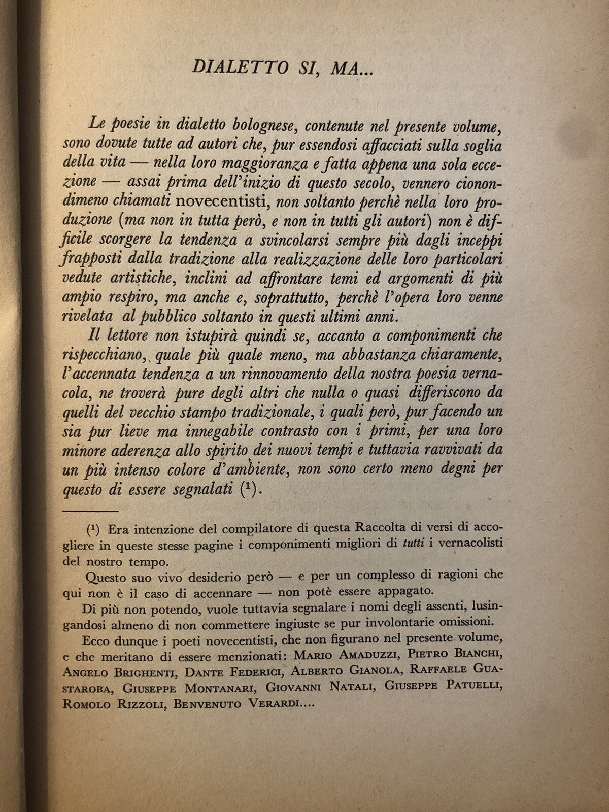 Poeti Petroniani del novecento,dialetto bolognese,Luigi Longhi, compositori 1943