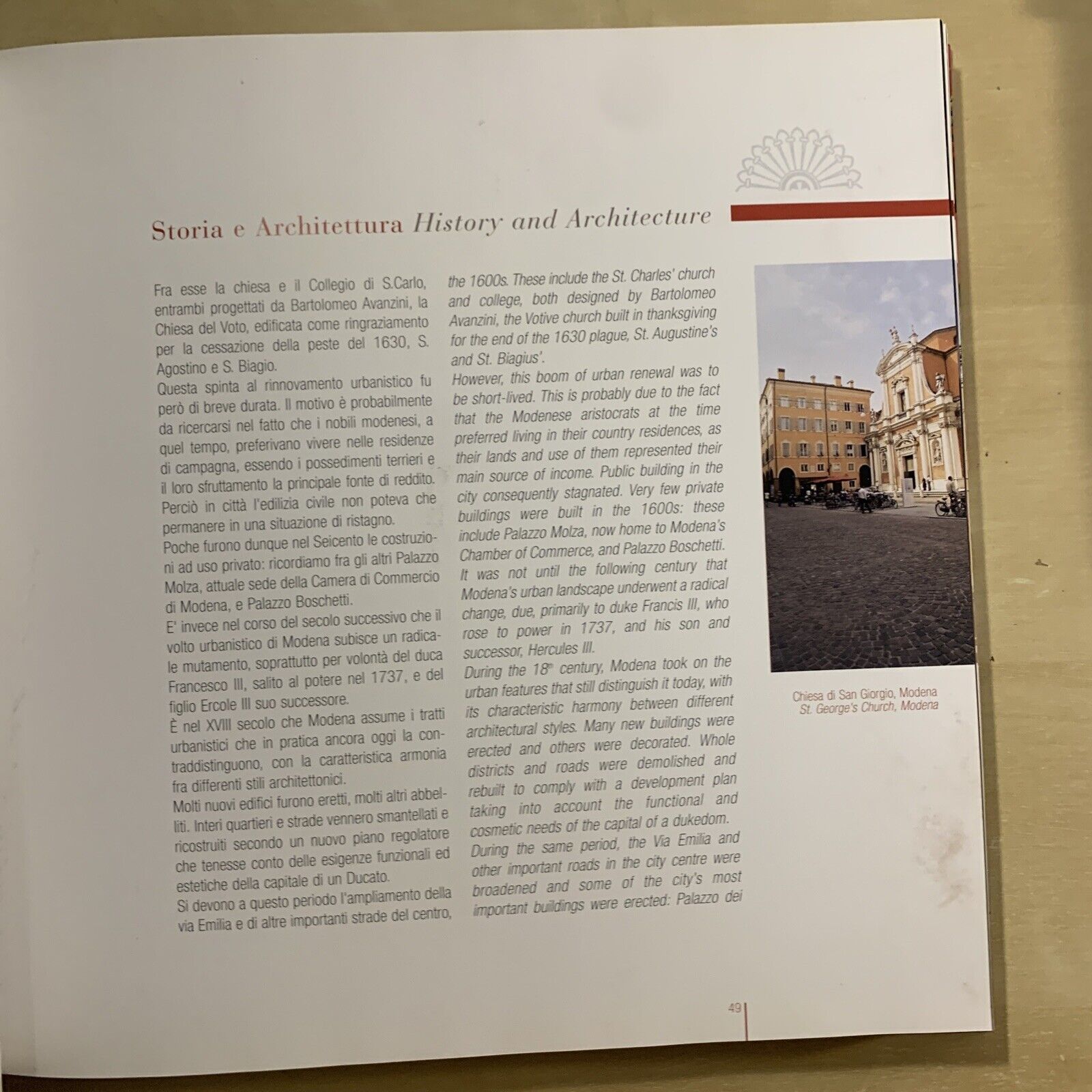 MODENA, Economia Cultura Economy Culture 2008 #