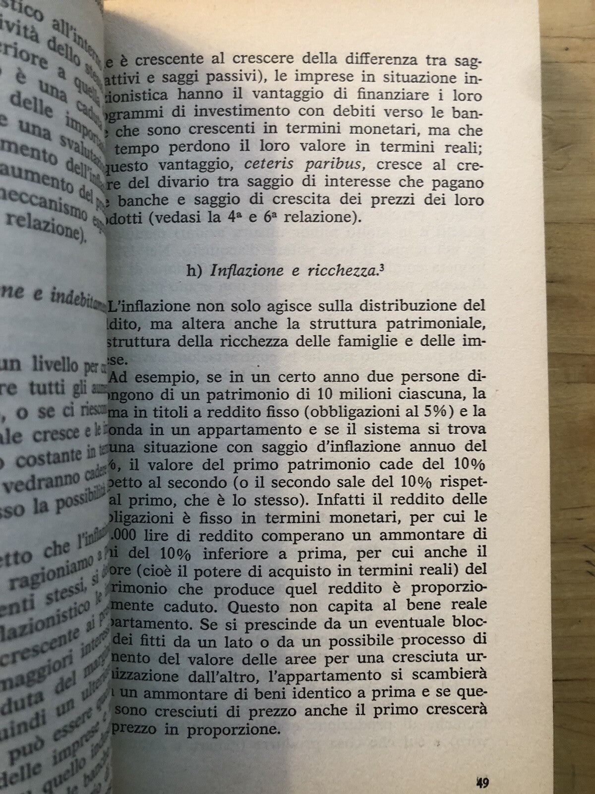 Lezioni di economia l'inflazione Ferdinando Targetti, Feltrinelli 1979