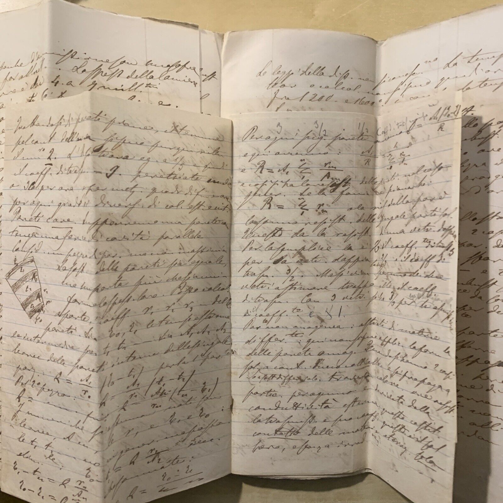 FISICA TECNOLOGICA - Università di Pavia, appunti del 1877 #