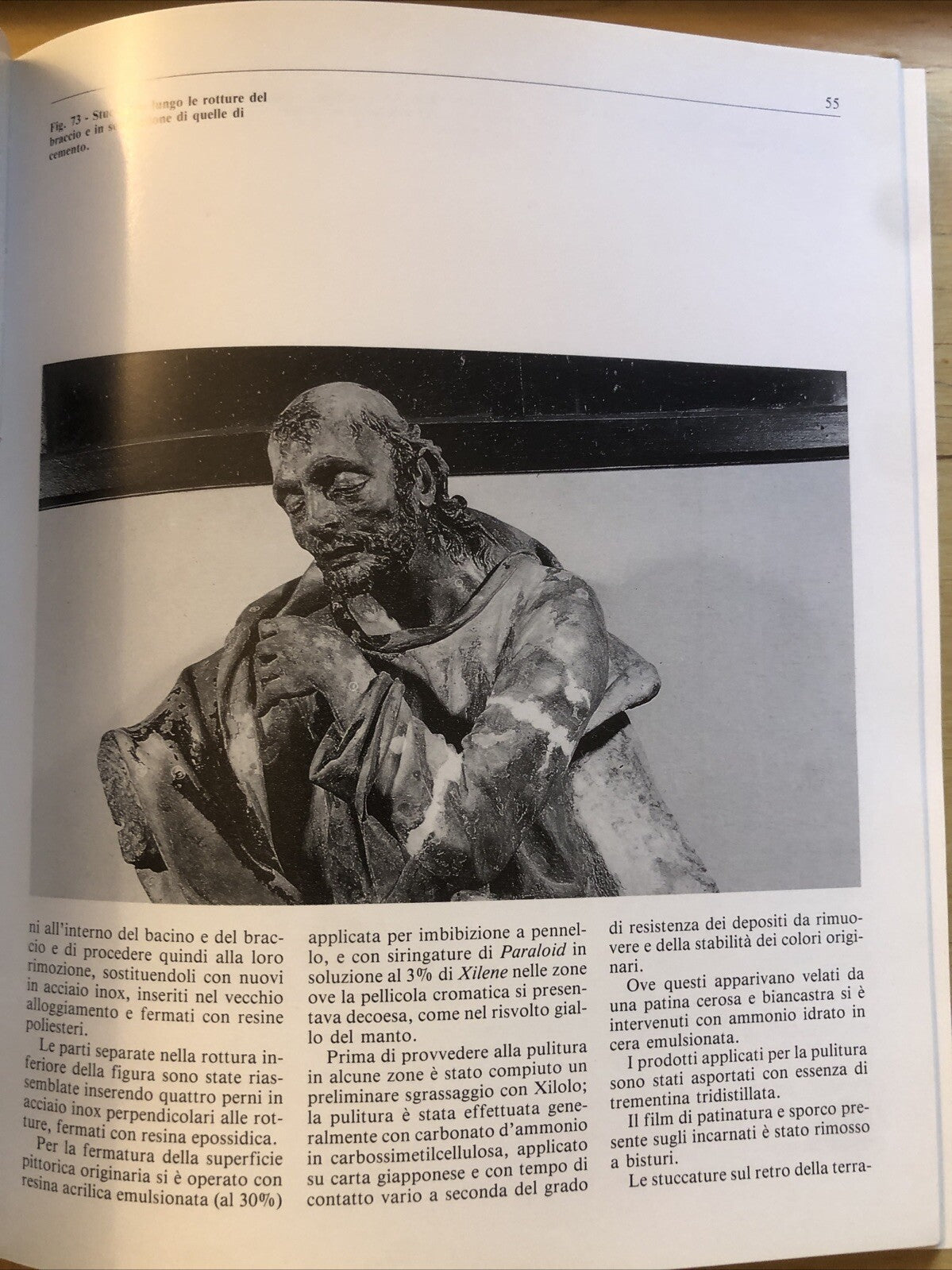 Restauro di una terracotta del Quattrocento, Compianto Cozzarelli, Panini ediz.