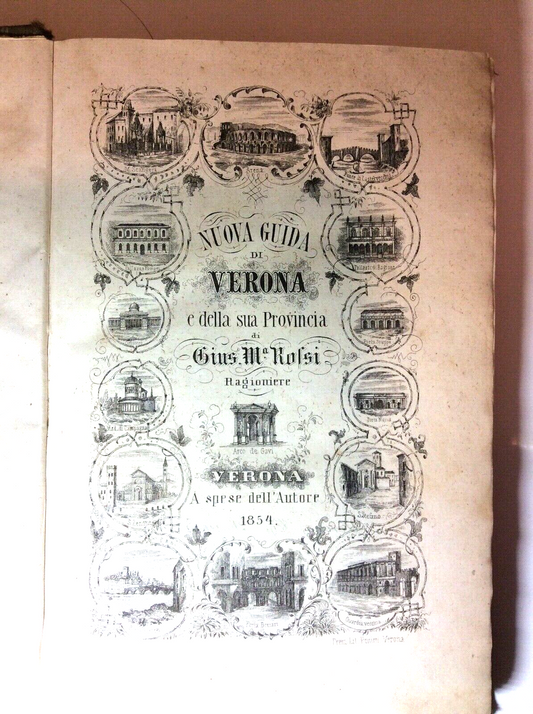NUOVA GUIDA DI VERONA E DELLA SUA PROVINCIA 1854