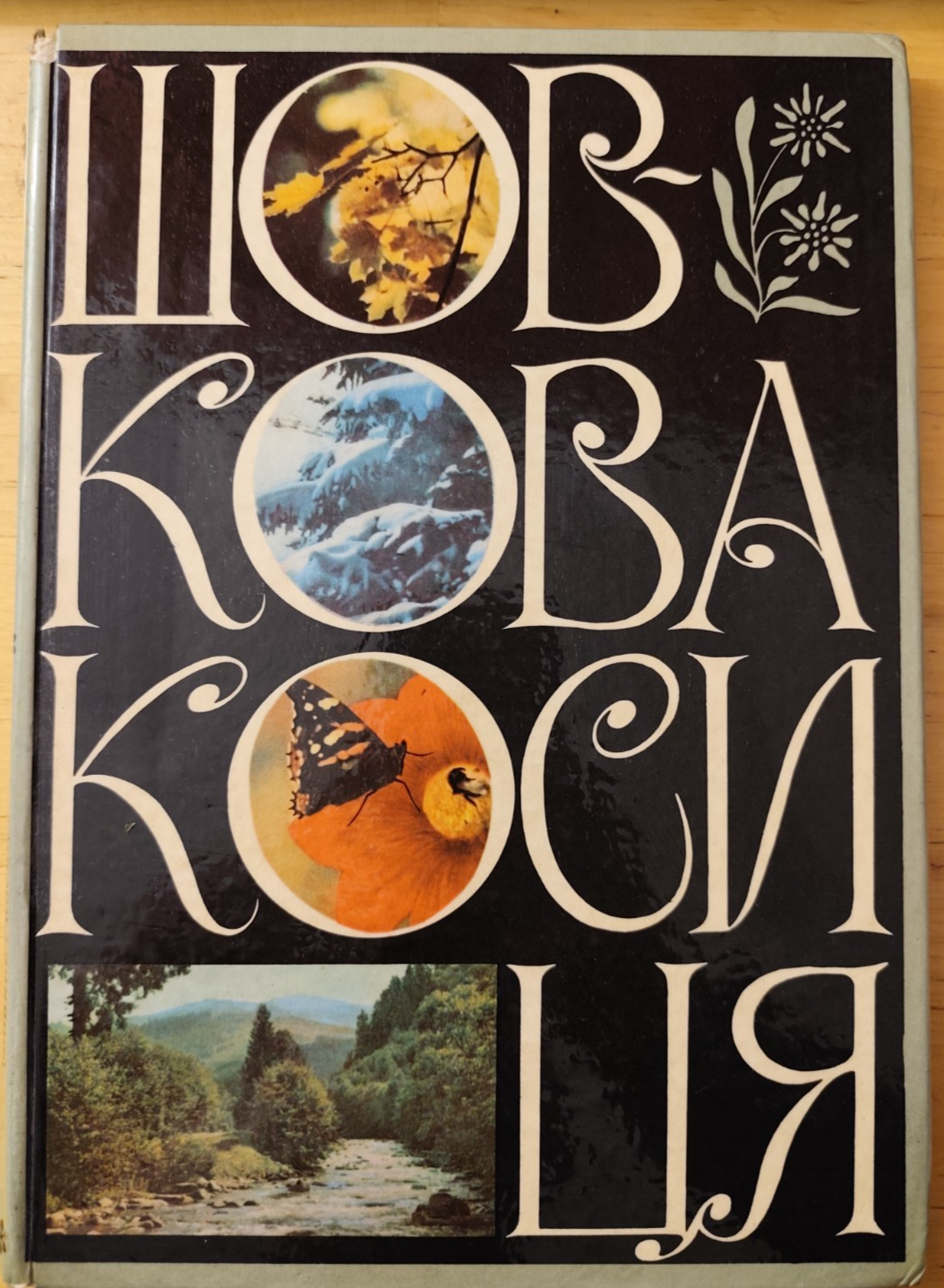 Ucraina fotografico Carpazi, lingua madre 1973 Karpaty editore Komendar, Fedaka