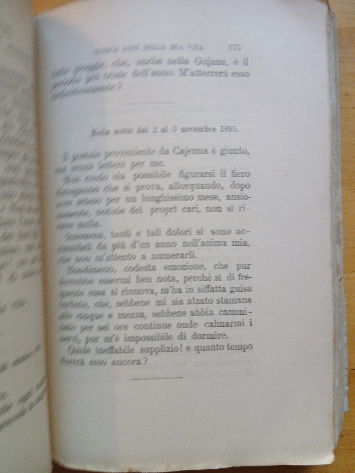Cinque anni della mia vita - Alfredo Dreyfus - Sonzogno 1901
