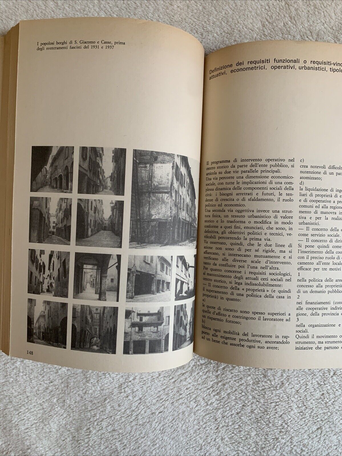Bologna: politica e metodologia del restauro nei centri storici, Cervellati 1973