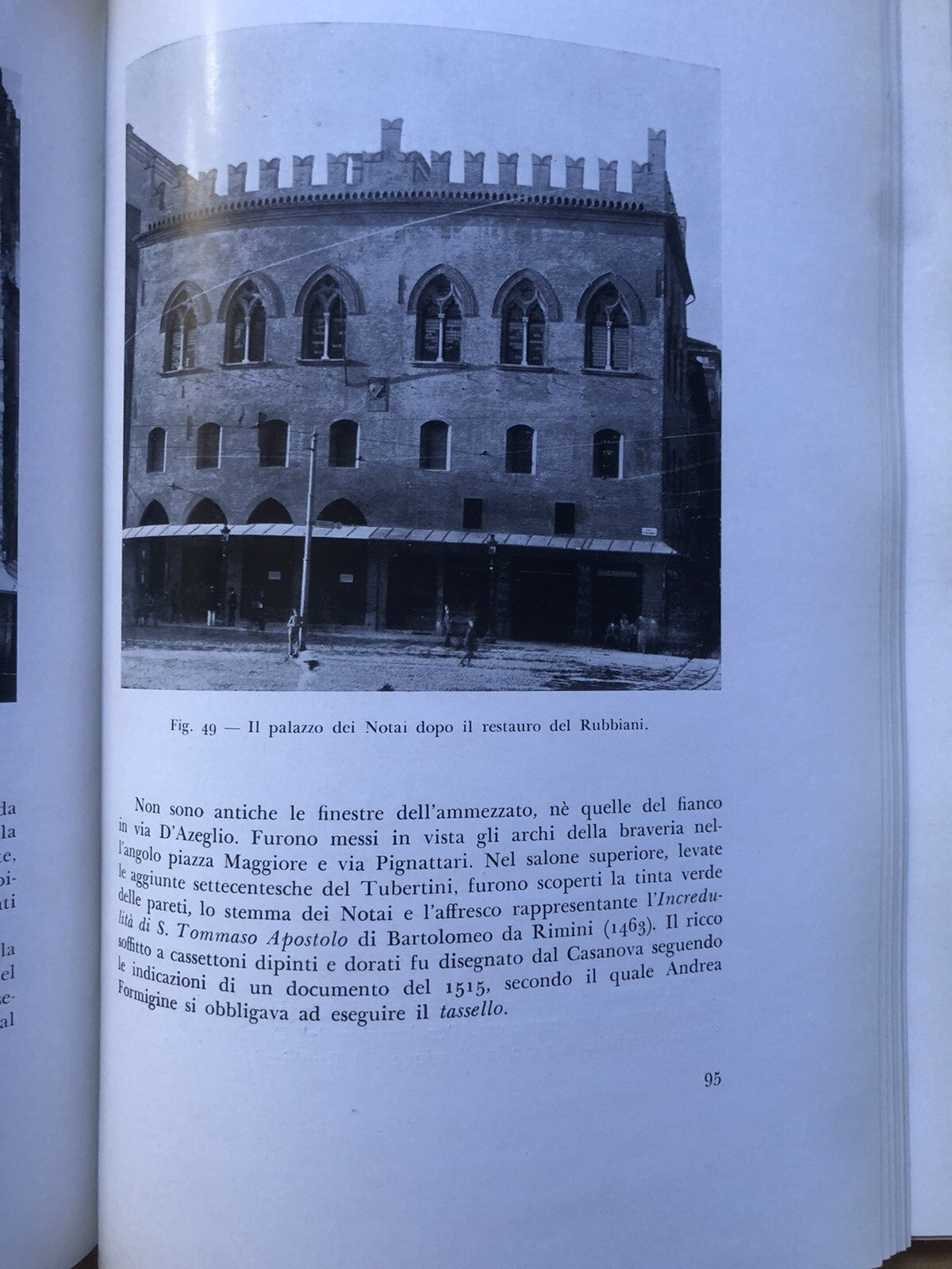 La verità sui restauri bolognesi - Guido Zucchini, 1959 Luigi Parma tipografia