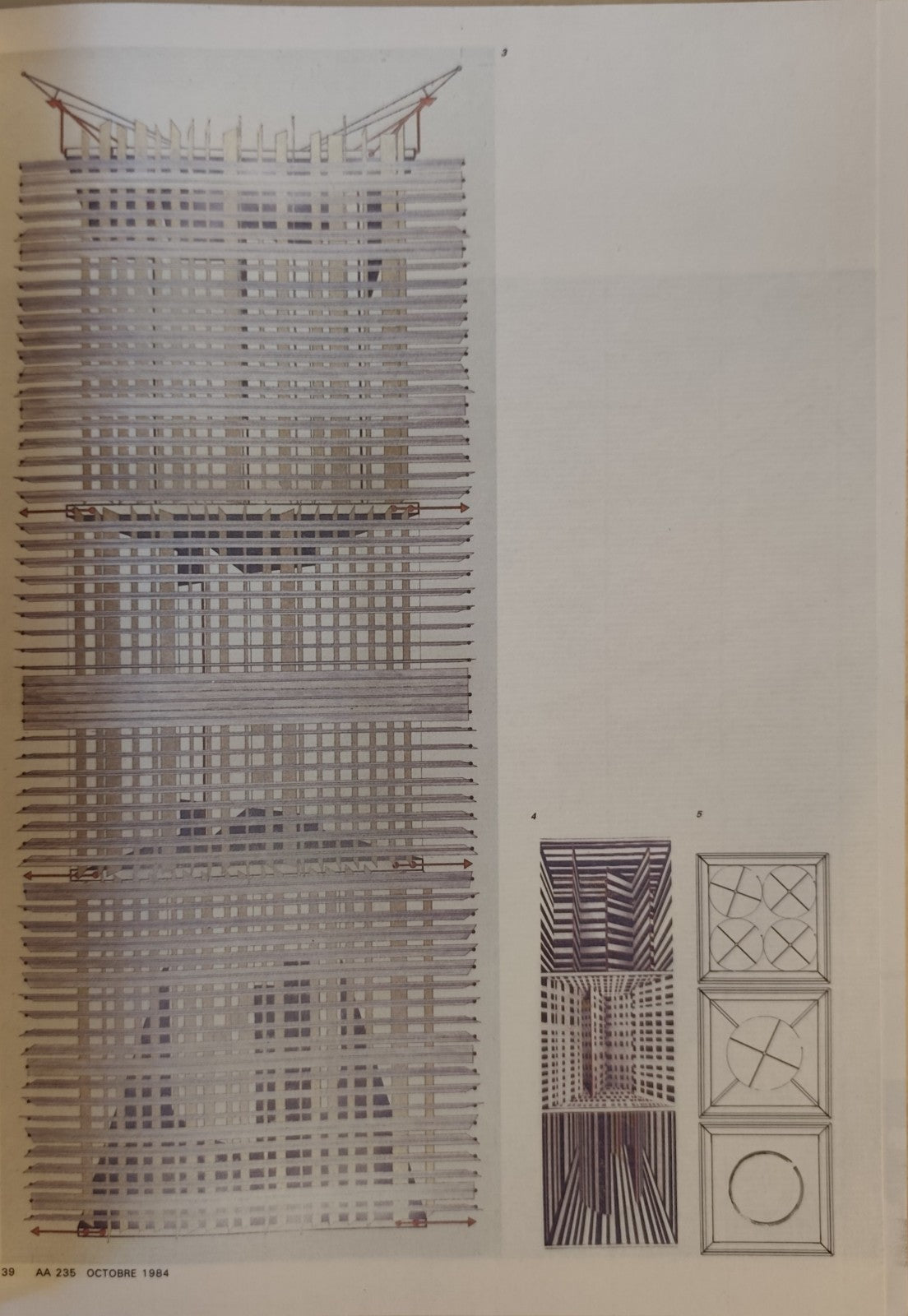 AA l'architecture D'Aujourd Hui 235 - octobre  1984 Alsop Barnett Ando Anselmi 