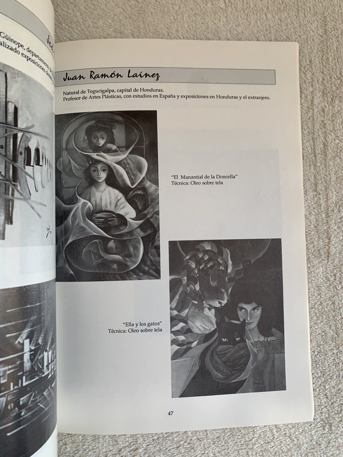 Antologia de las artes plasticas de Honduras, Arturo Lopez Rodegno 1990