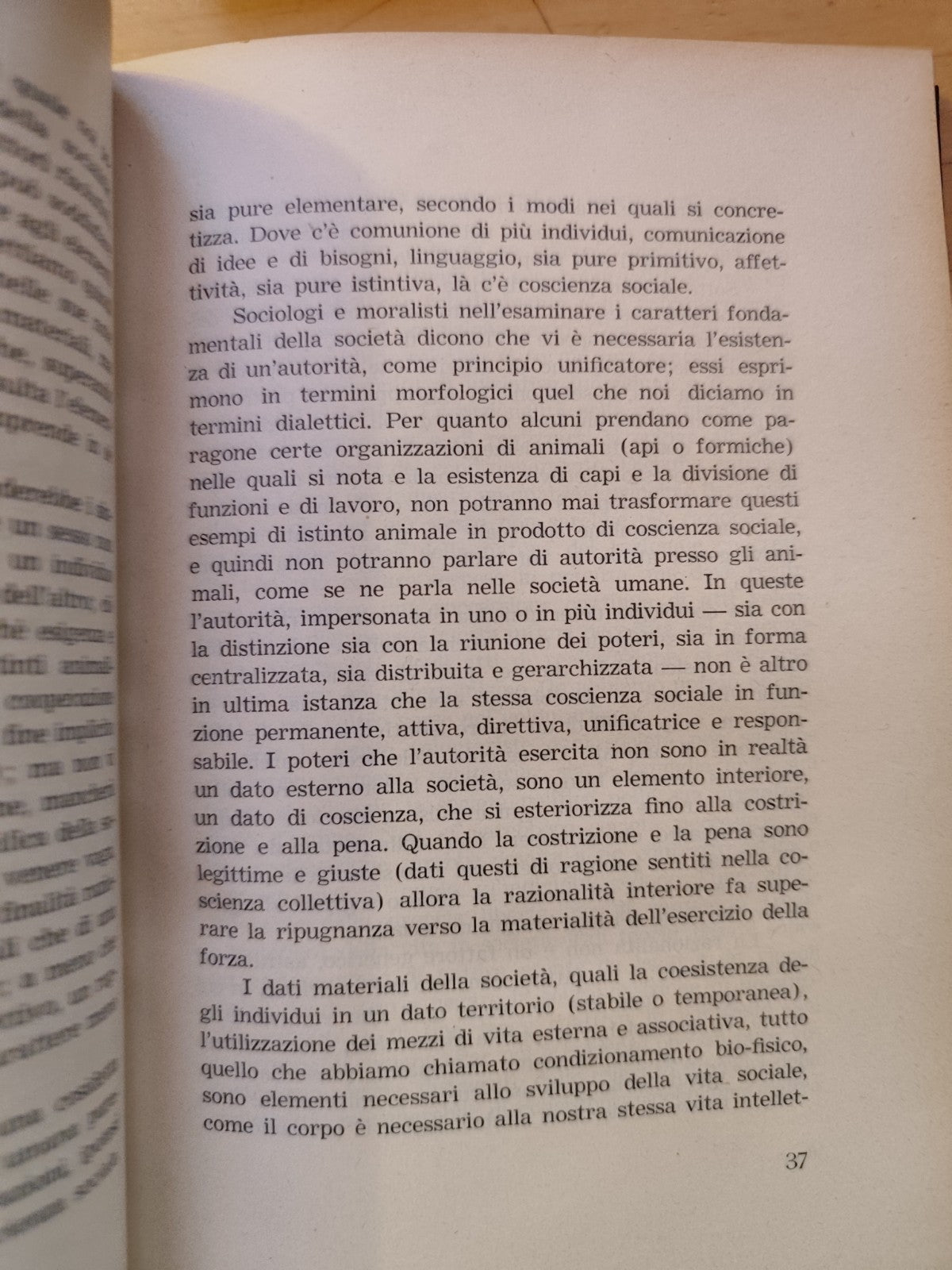 Luigi Sturzo La società sua natura e leggi Opera omnia serie prima v. primo 1949