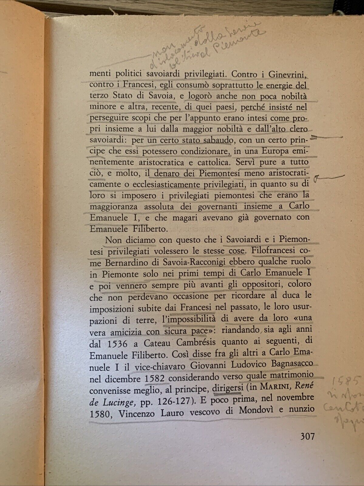 Marini, Libertà e Privilegio dalla Savoia al Monferrato da Amadeo VIII a Carlo