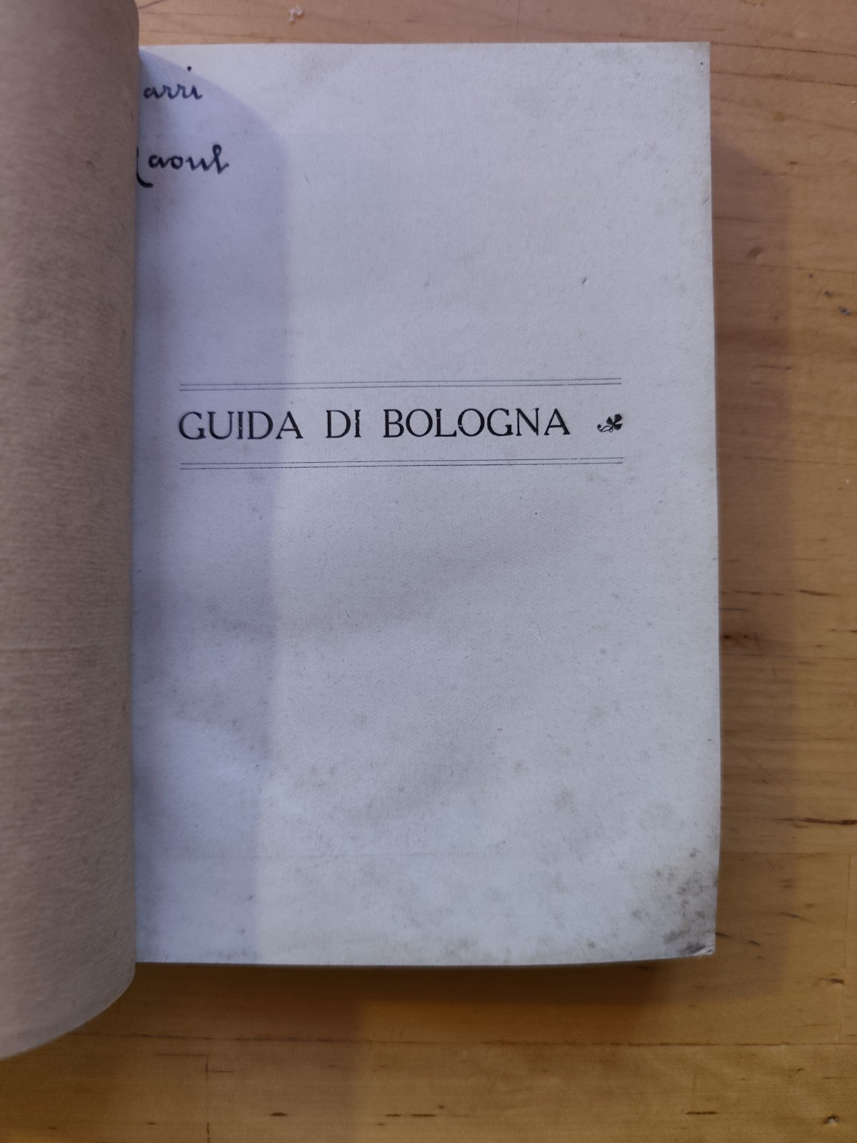 Guida di Bologna e suoi dintorni - Brugnoli 1926