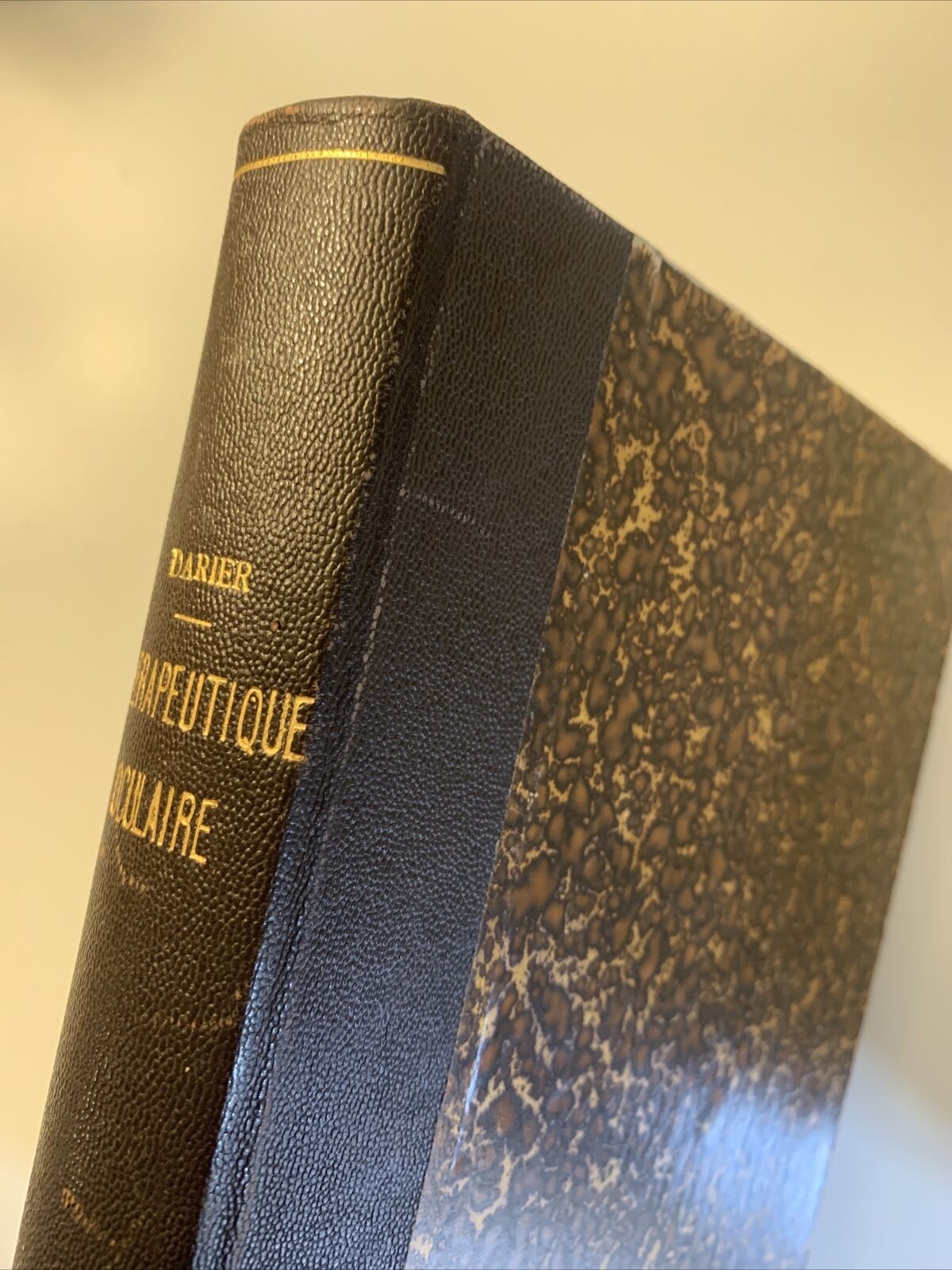 TRAITÉ COMPLET de THÉRAPEUTIQUE OCULAIRE - Dr A. Darier. Jouve Cia Éditeurs 1921