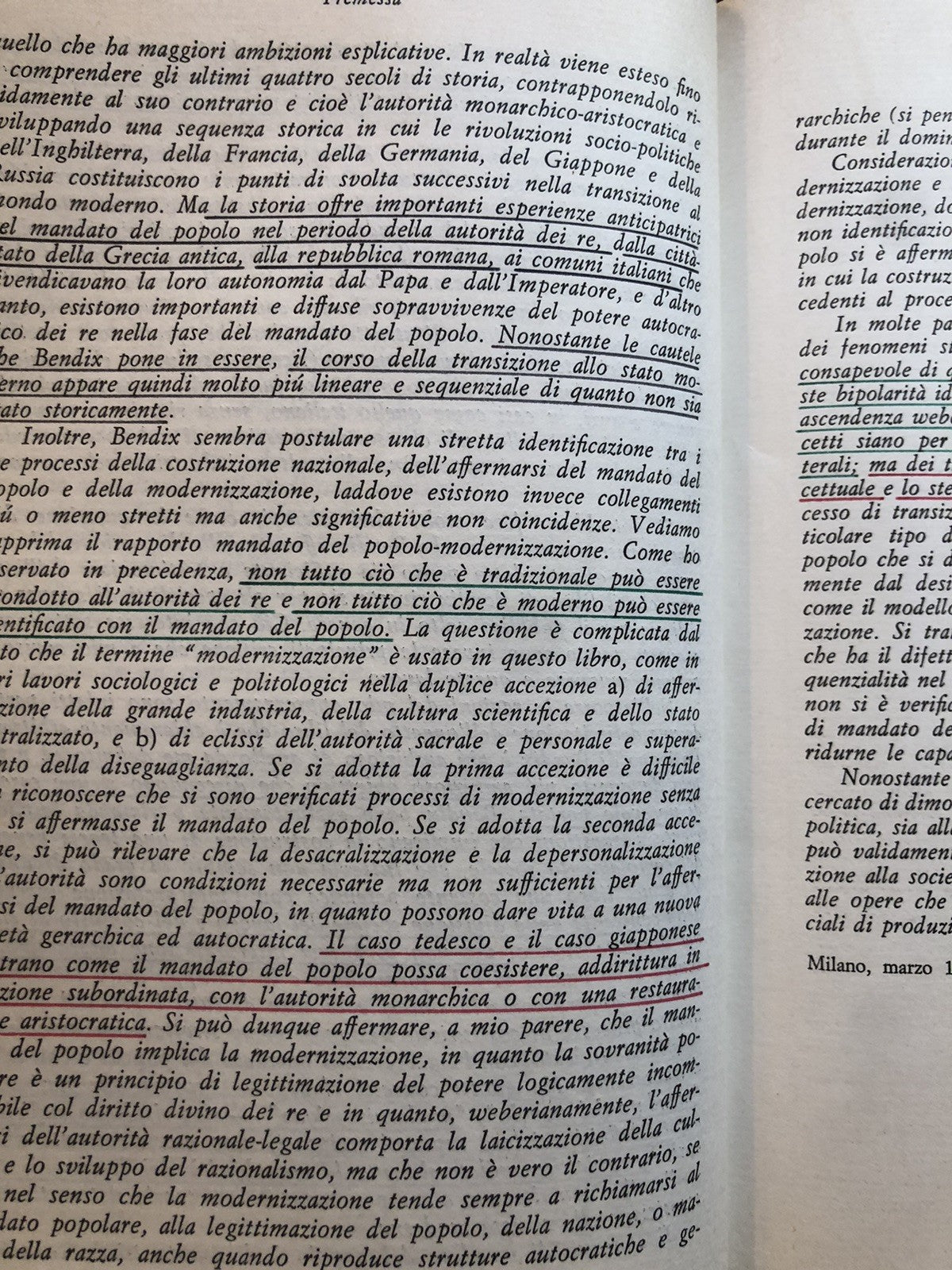 Re o popolo, Reinhard Bendix. Feltrinelli 1980