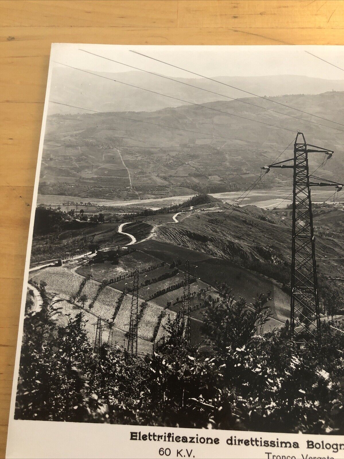 FERROVIE direttissima Bologna Firenze, TRONCO VERGATO GRIZZANA. 2° SEM.  1932