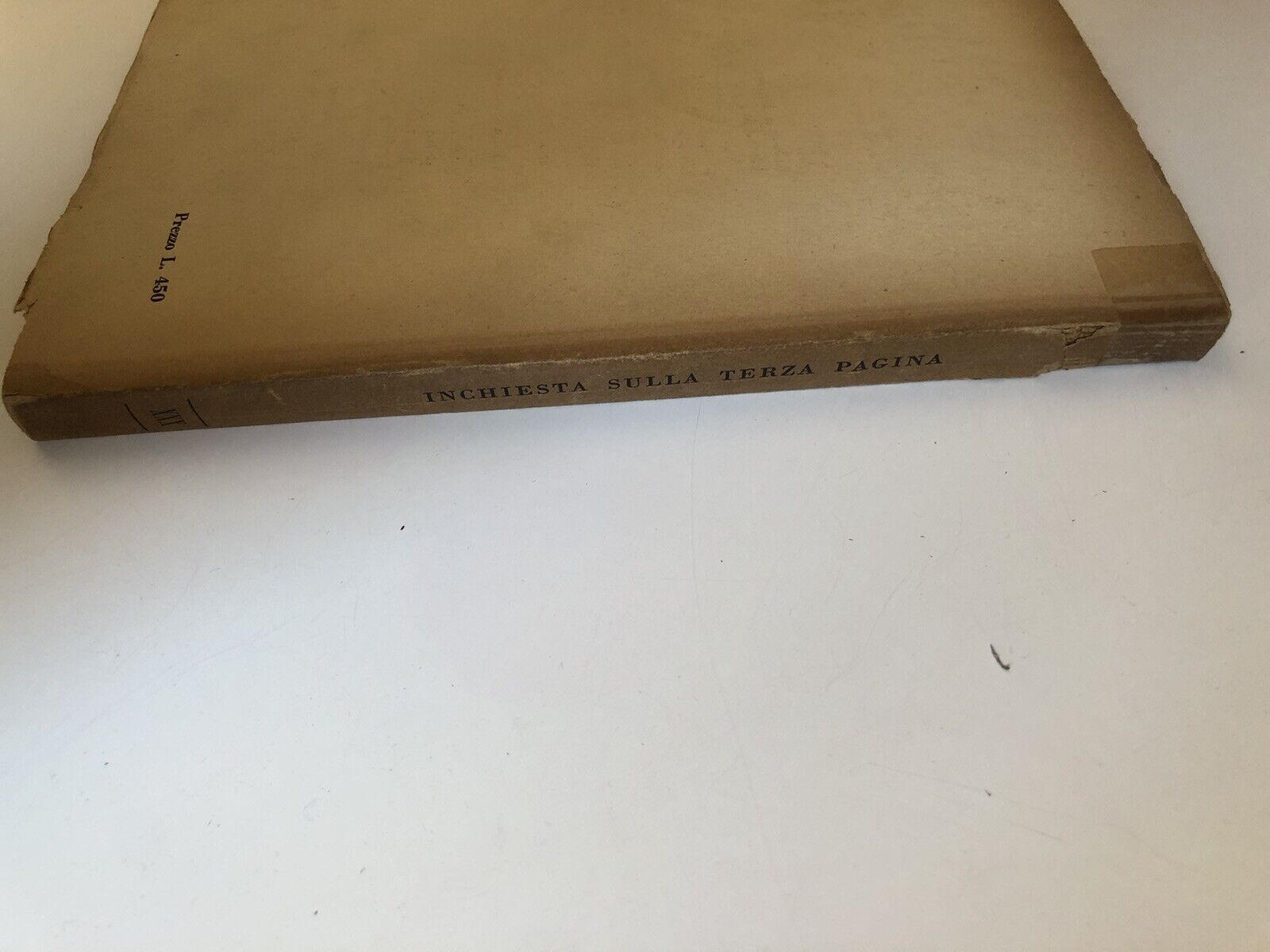 INCHIESTA SULLA TERZA PAGINA - ENRICO FALQUI, EDIZIONI RADIO ITALIANA, 1953