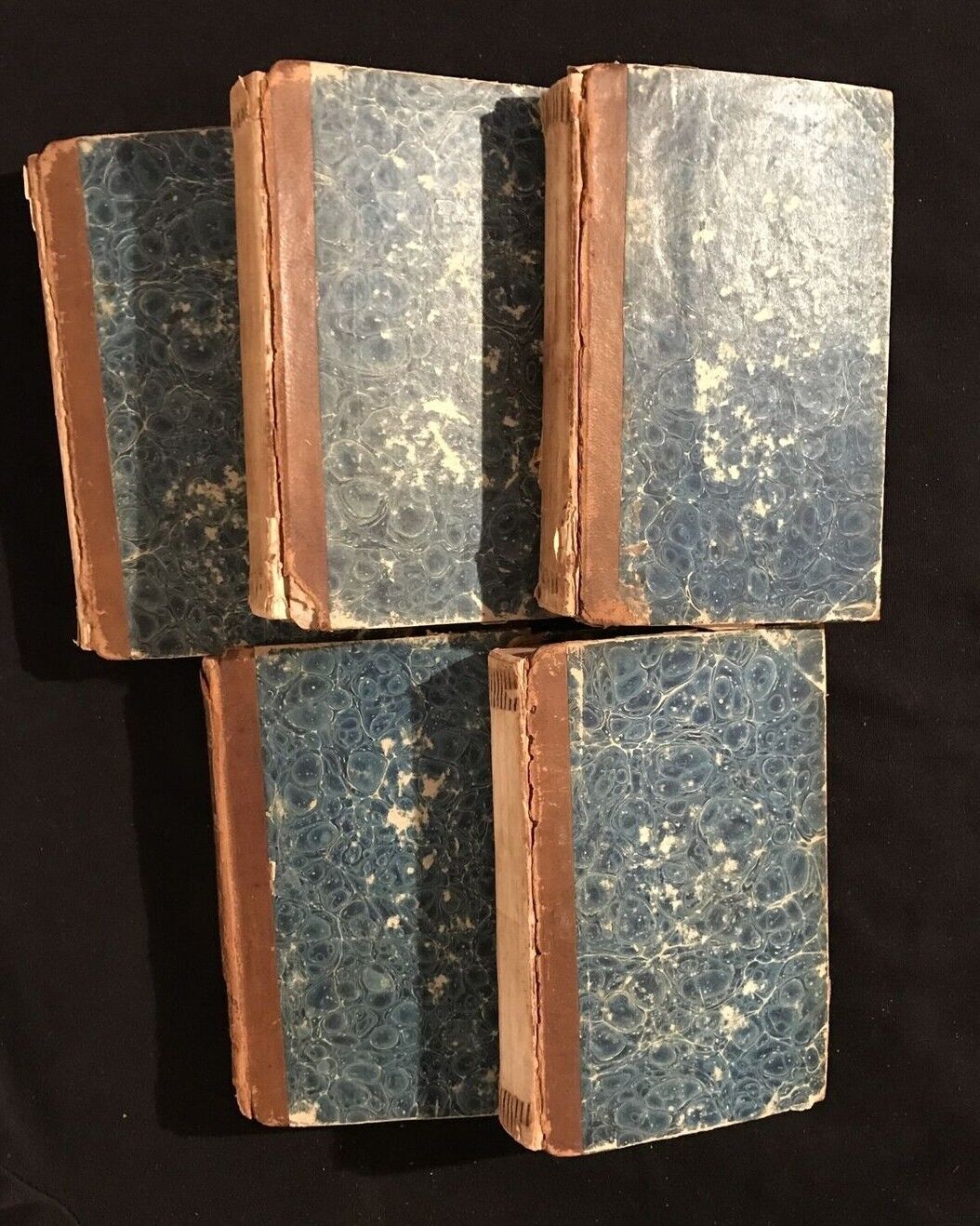 FATTI STORICO-MILITARI dell'età nostra, Antonio Lissoni, 5 vol. 1837-38-39-40-43