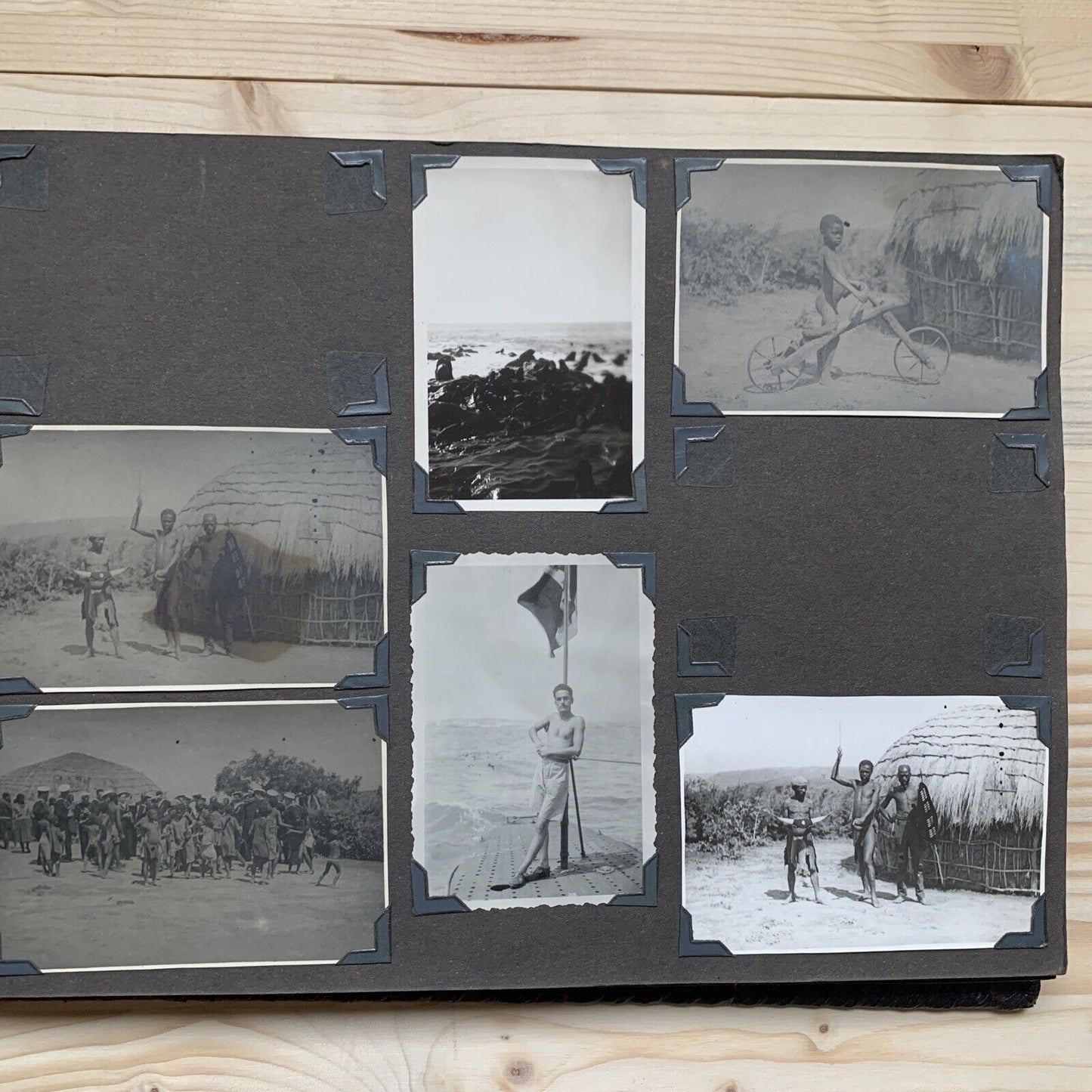 SOMMERGIBILI ITALIANI ALBUM FOTOGRAFICO - Circumnavigazione dell'Africa 1930
