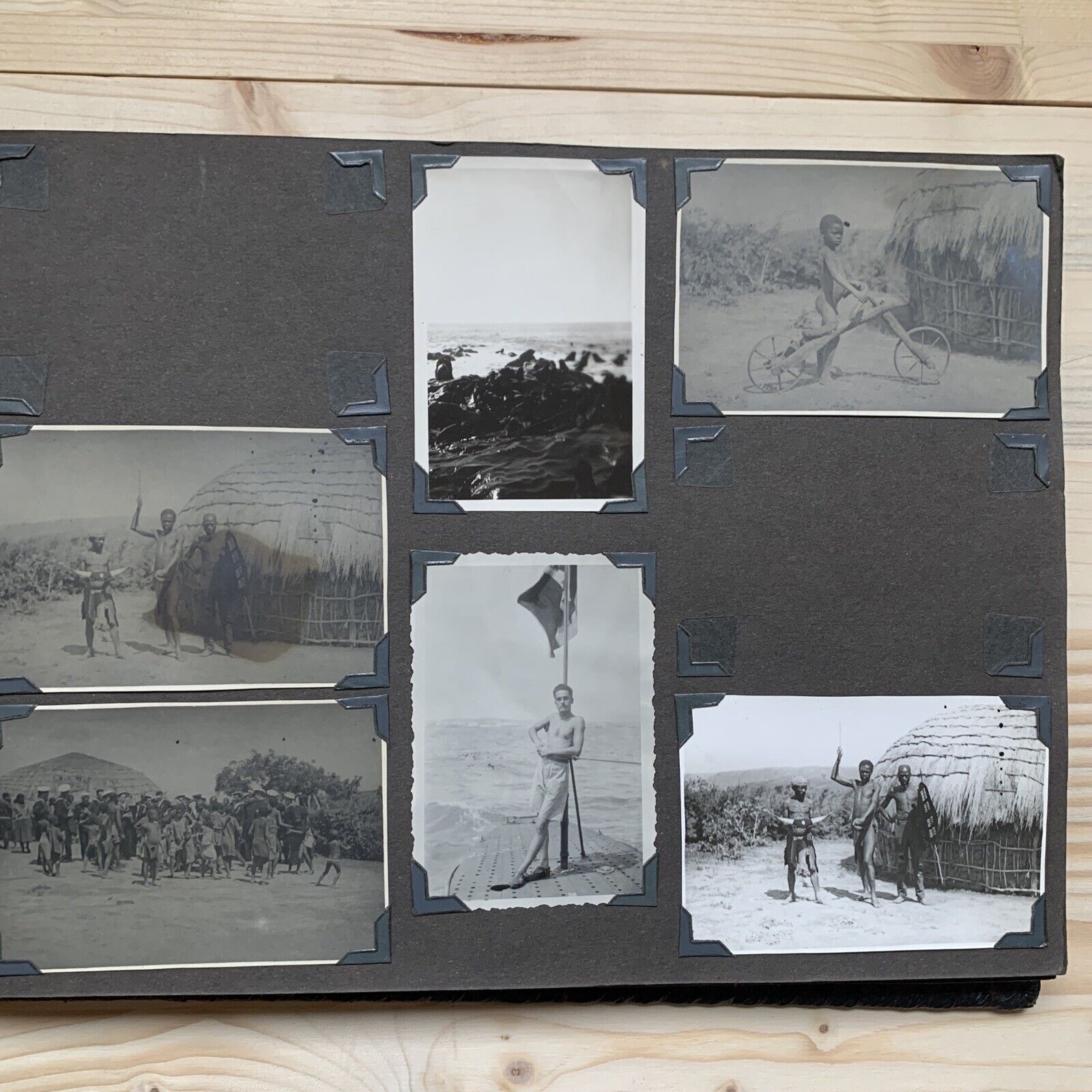 SOMMERGIBILI ITALIANI ALBUM FOTOGRAFICO - Circumnavigazione dell'Africa 1930