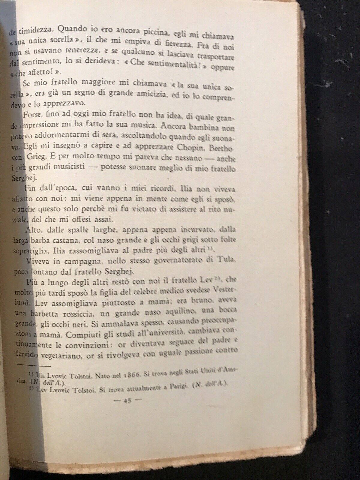 LA MIA VITA COL PADRE - Alexandra Tolstoi, Casa Editrice Corticelli, 1933 #