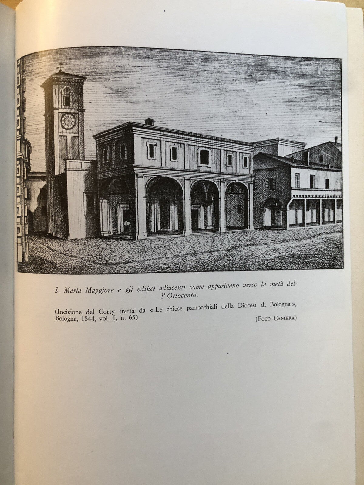 La basilica parrocchiale di S. Maria Maggiore in Bologna. G. Rivani, M. fanti