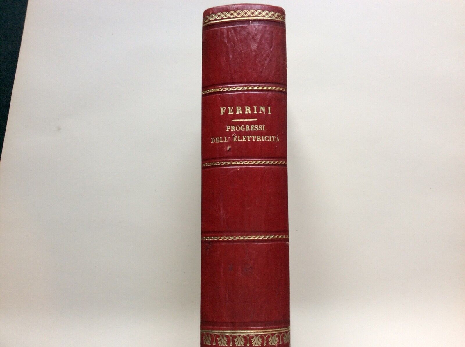 RINALDO FERRINI,RECENTI PROGRESSI NELLE APPLICAZIONI DELL’ELETTRICITÀ.1884 Hoepl