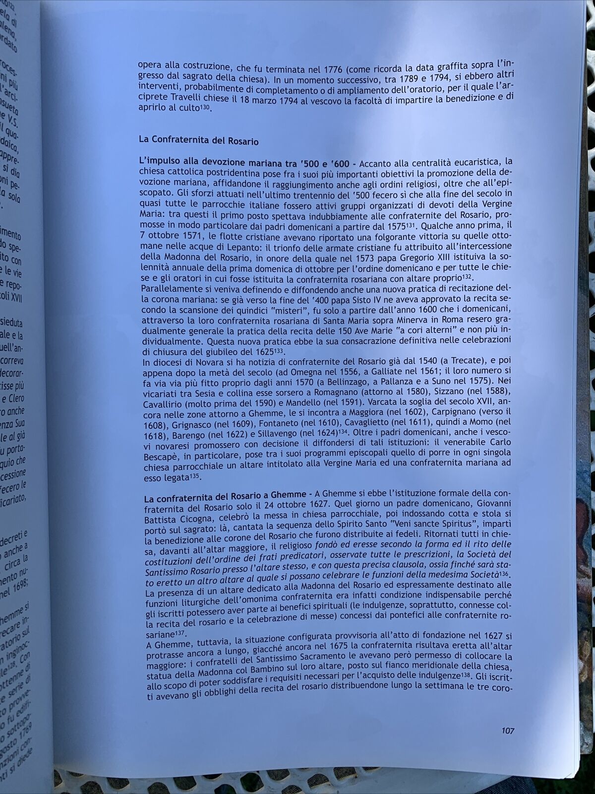 UN CANTO S'INNALZI la forza della fede e la volontà dell'uomo. Comune  Ghemme#
