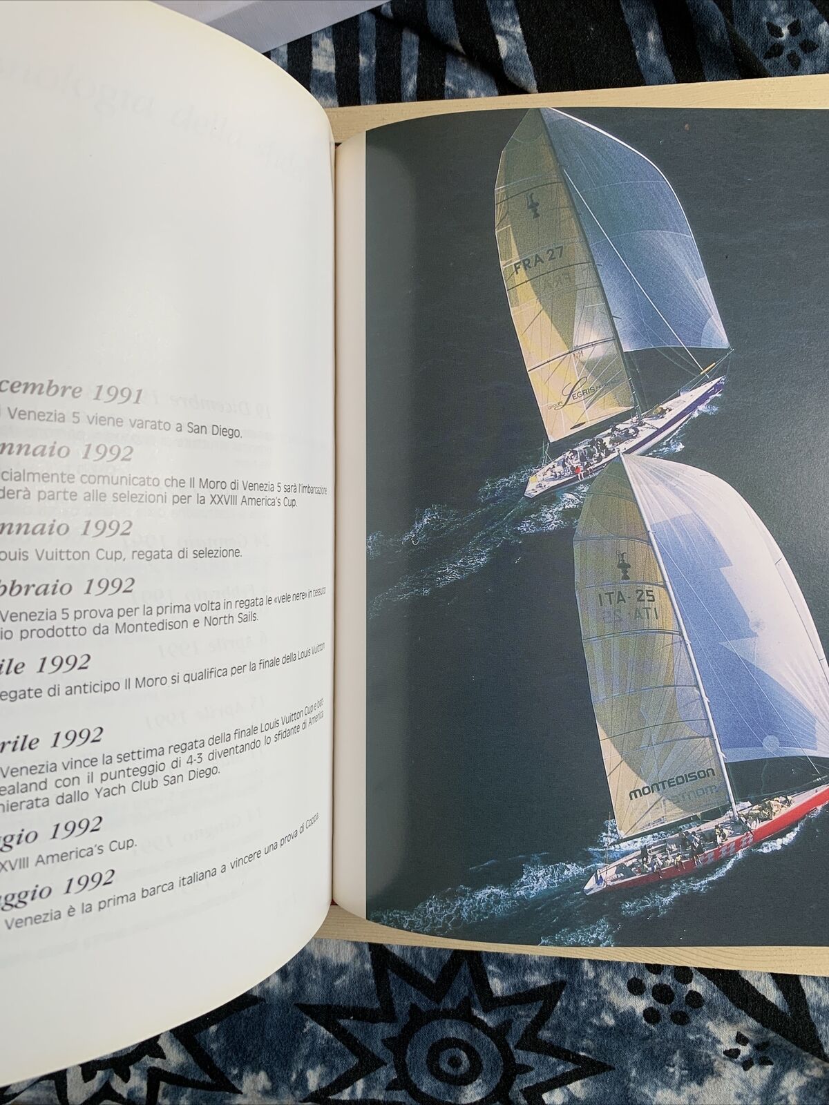 AMERICA'S CUP San Diego '92 la leggenda cambia volto. Antonio Vettese. Calderini
