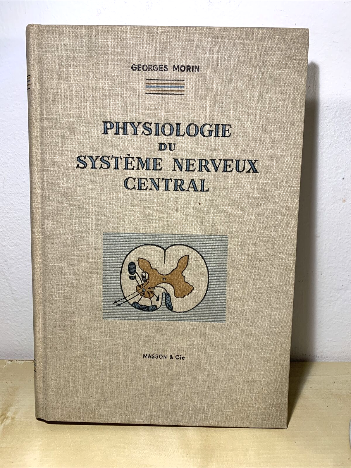 Physiologie du système nerveux central. Georges Morin. Masson et Cie 1962 #