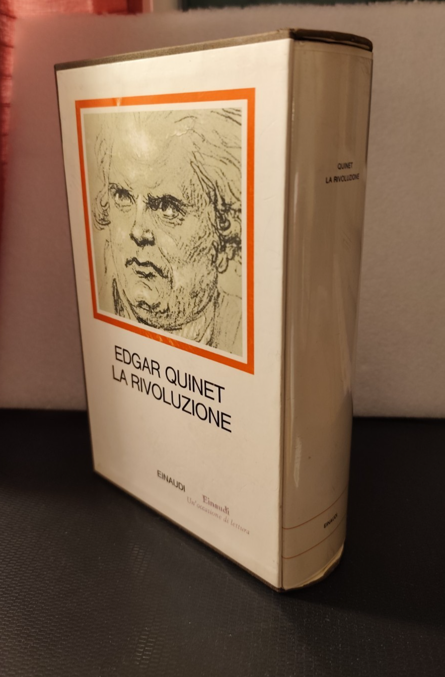 Edgar Quinet - La rivoluzione - Einaudi editore 1974