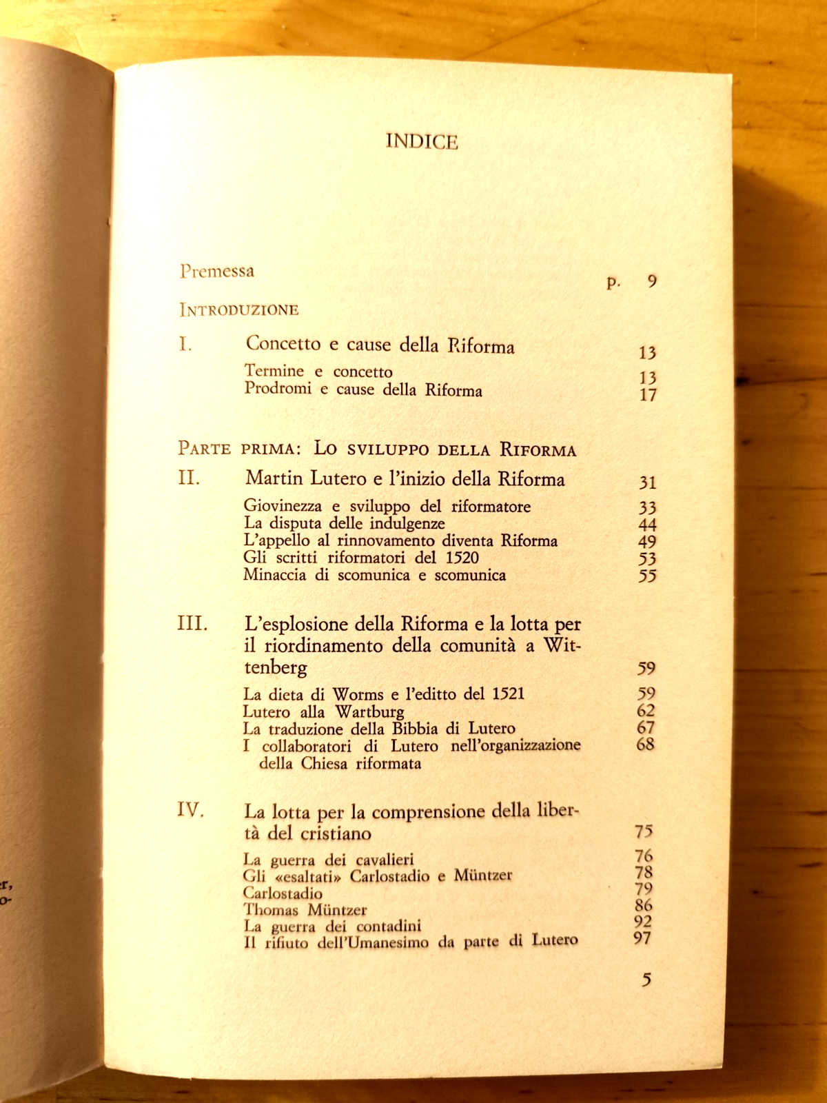 Storia della riforma - J. Lortz, Iserloh, Il Mulino editore 1974 UPM6