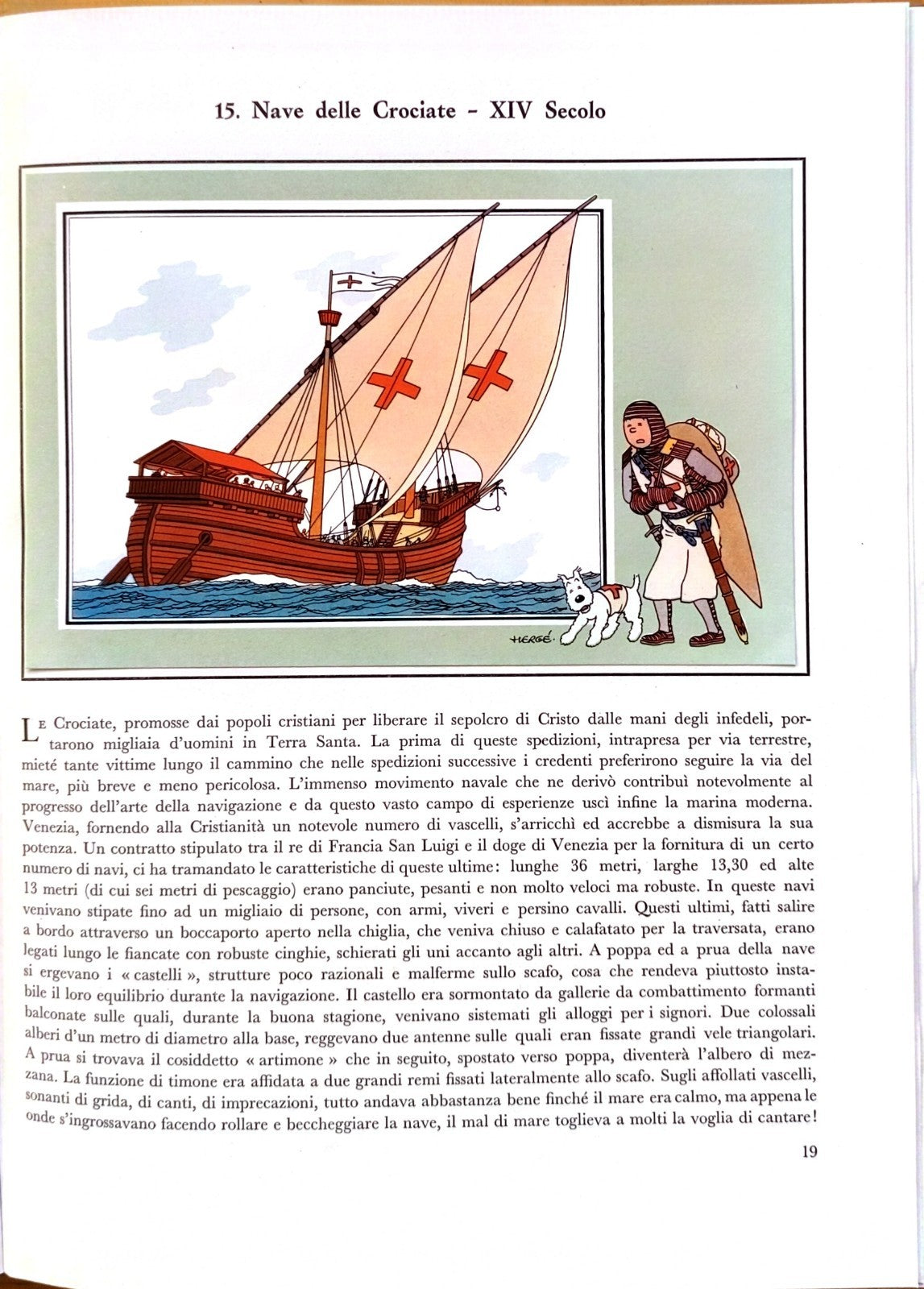 La marina dalle origini al 1700, Hergé, J. Martin, Gandus editore 1966