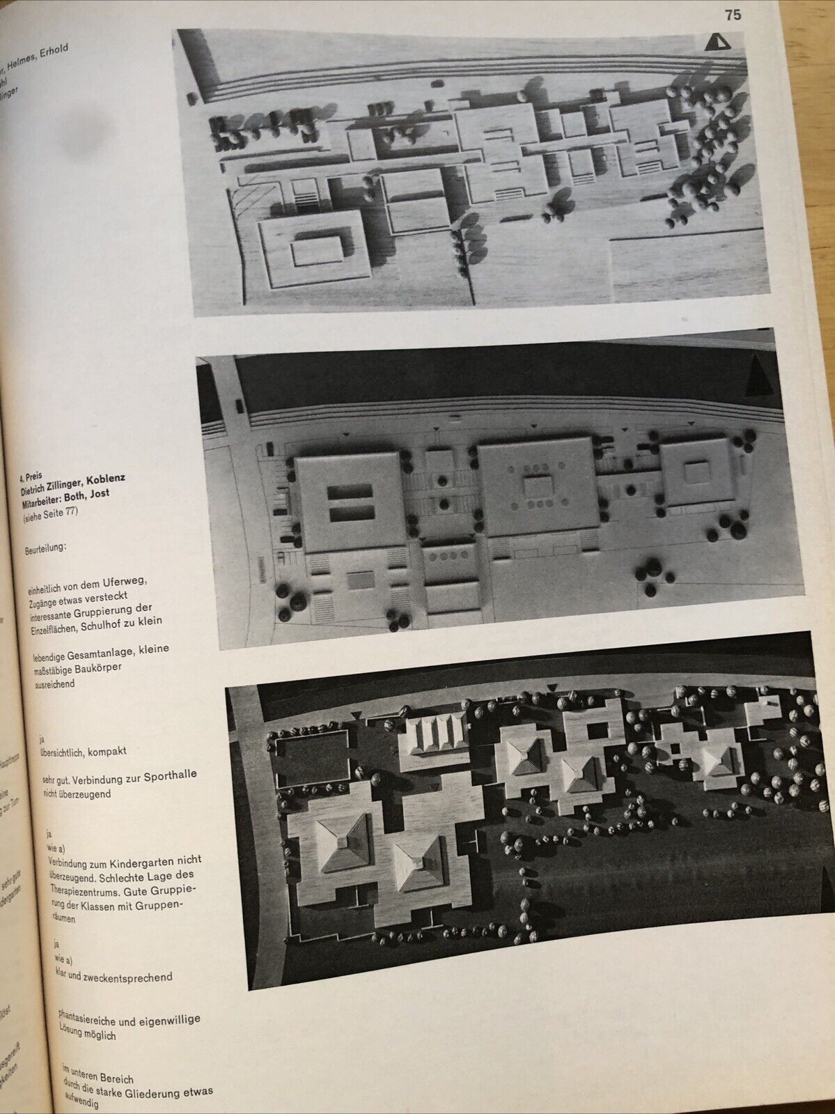 ARCHITEKTUR WETTBEWERBE 63 gesamtschulen schulmodelle ARCHITECTURE MAGAZINE 1970