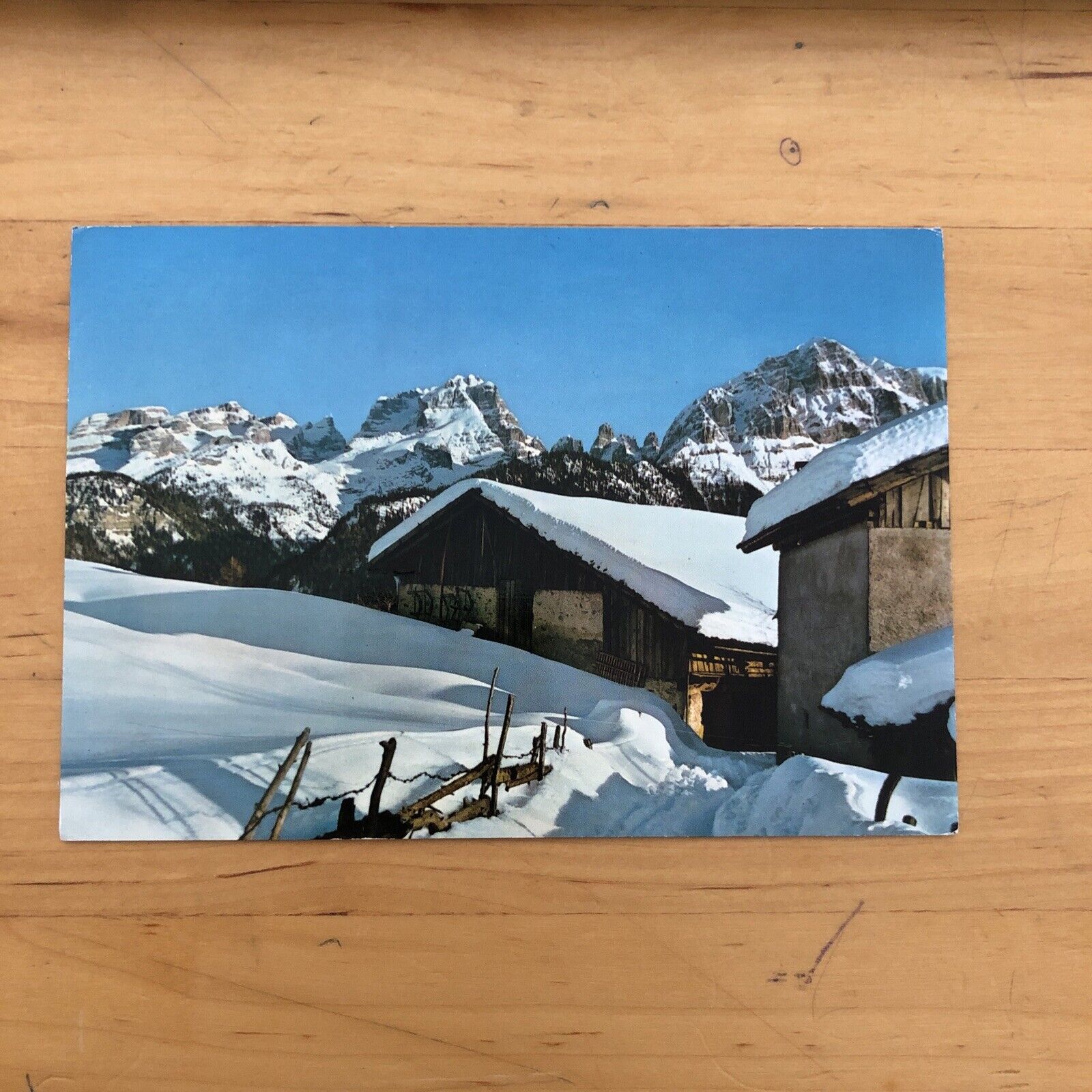 Cartolina MADONNA DI CAMPIGLIO, GRUPPO DI BRENTA, VIAGGIATA