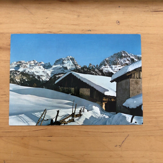 Cartolina MADONNA DI CAMPIGLIO, GRUPPO DI BRENTA, VIAGGIATA
