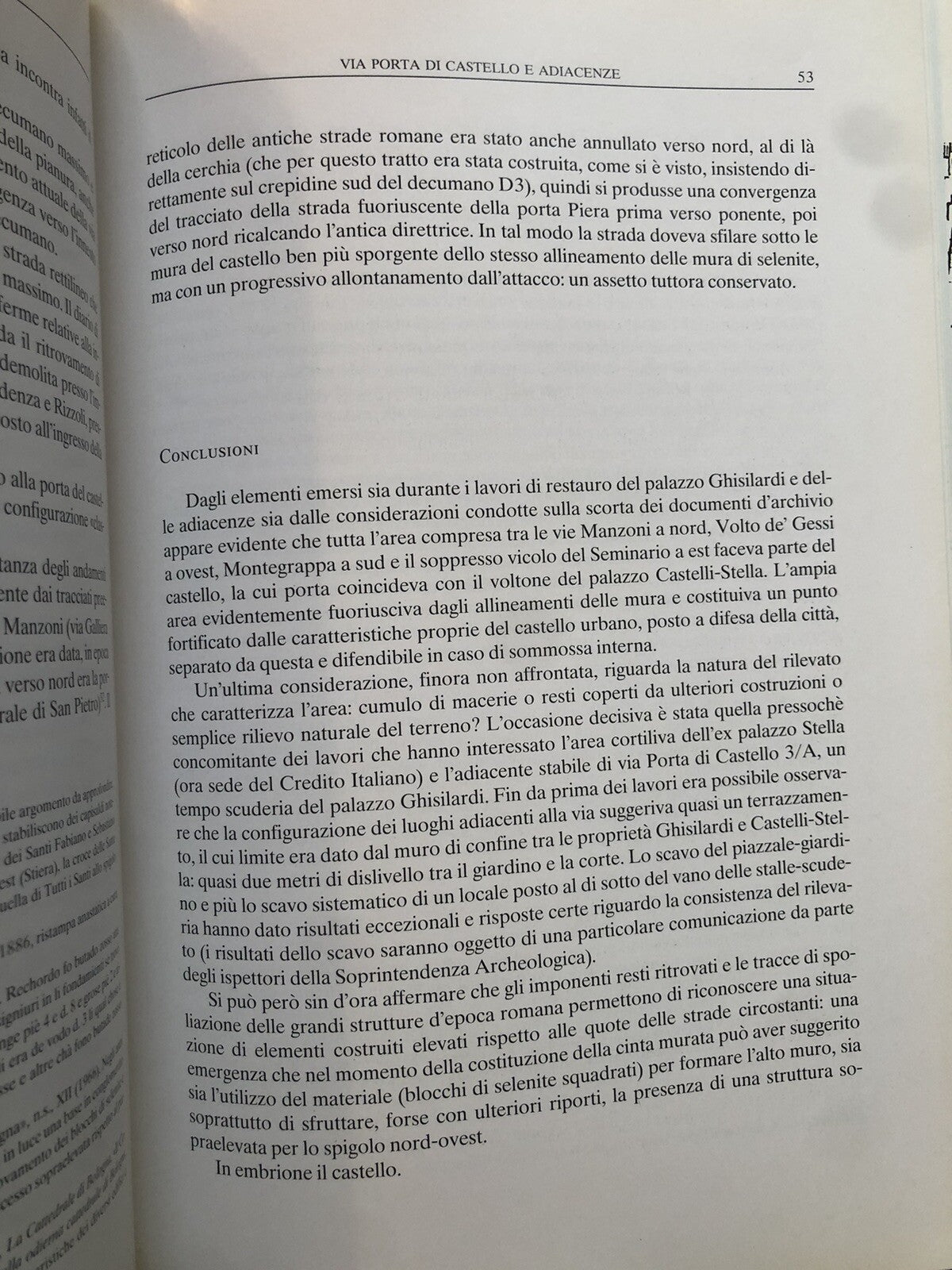 La rocca imperiale di Bologna, Jacopo Ortalli C. De Angelis, Istituto Castelli