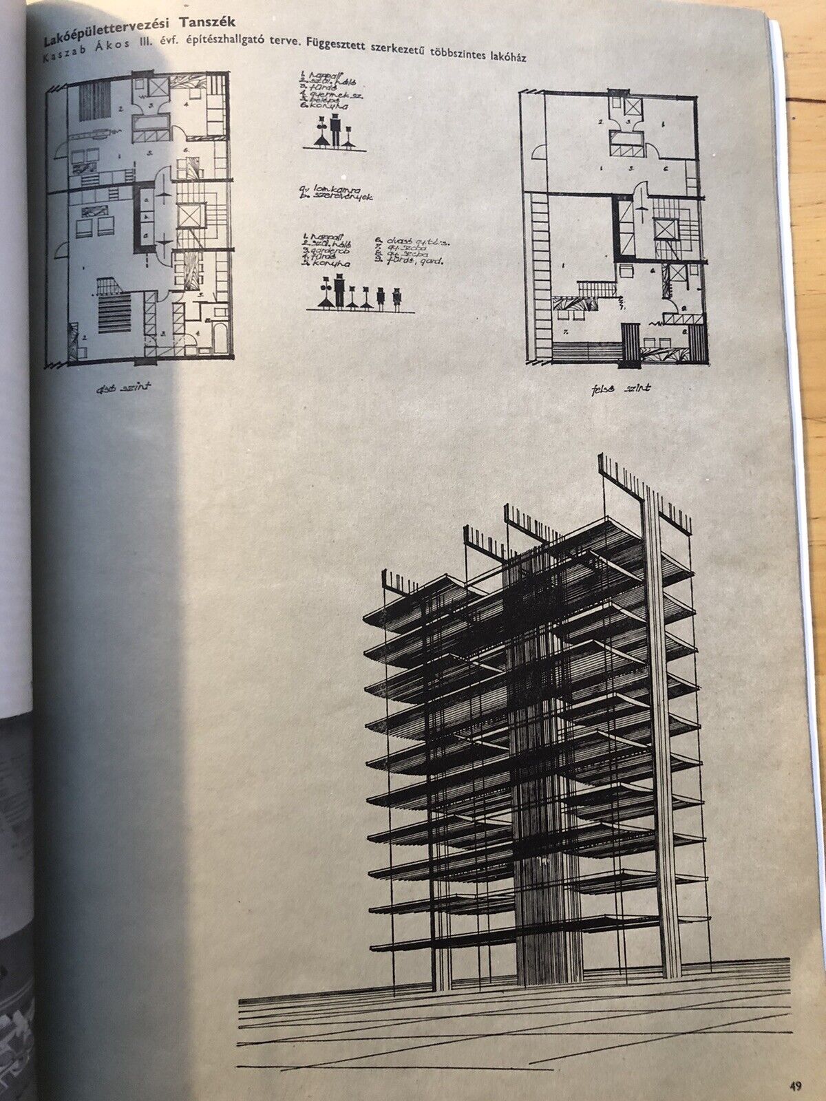Magyar épitomuveszet 1965/5 HUNGARIAN ARCHITECTURE