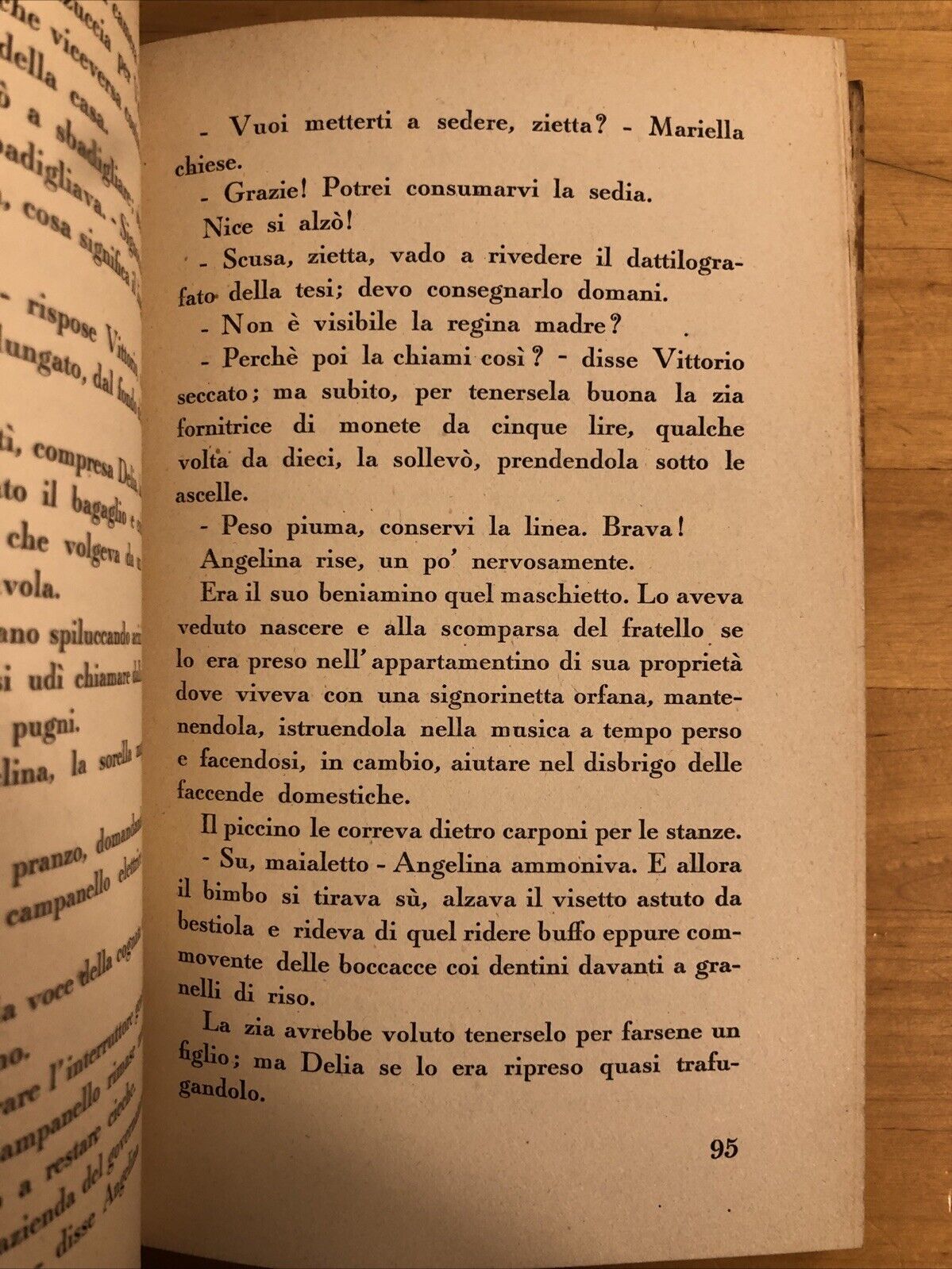 L'Uomo senza volto, Clarice Tartufari - Tosi 1941
