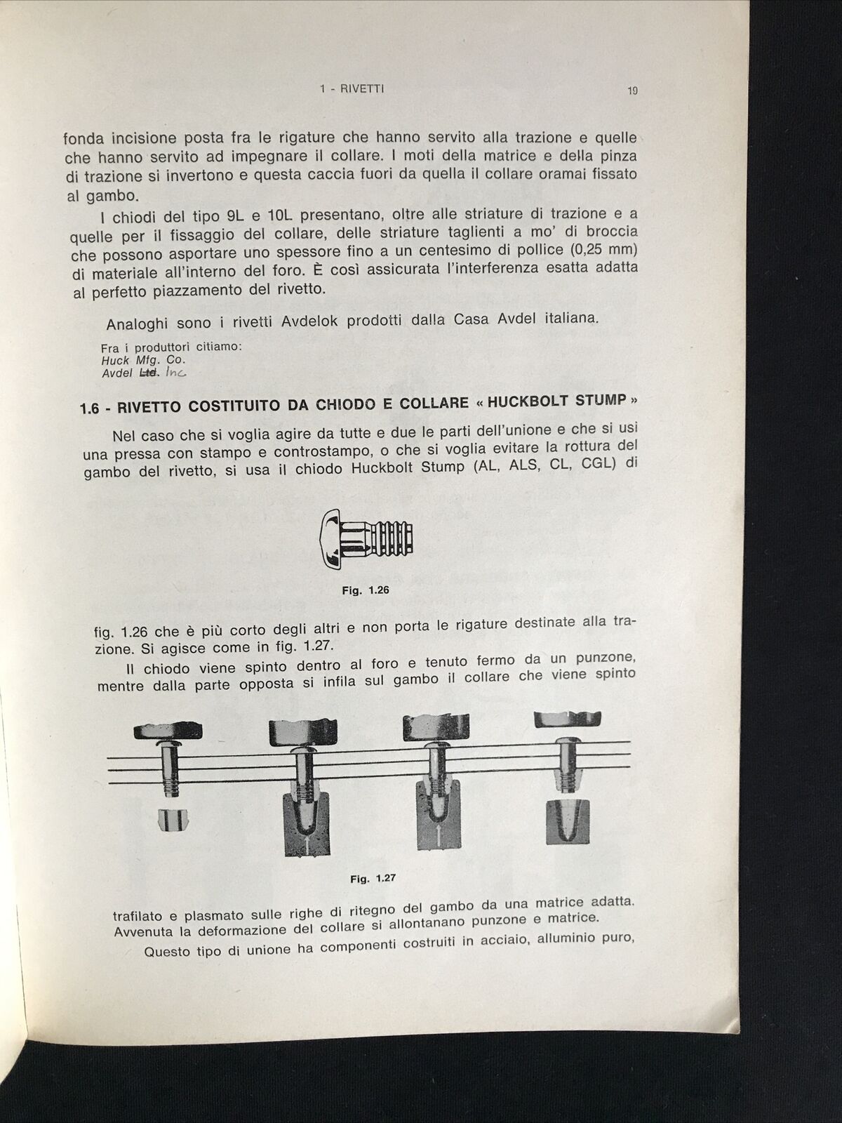 I fasteners elemento moderno di una progettazione moderna, M. Pessina, 1965 ETAS