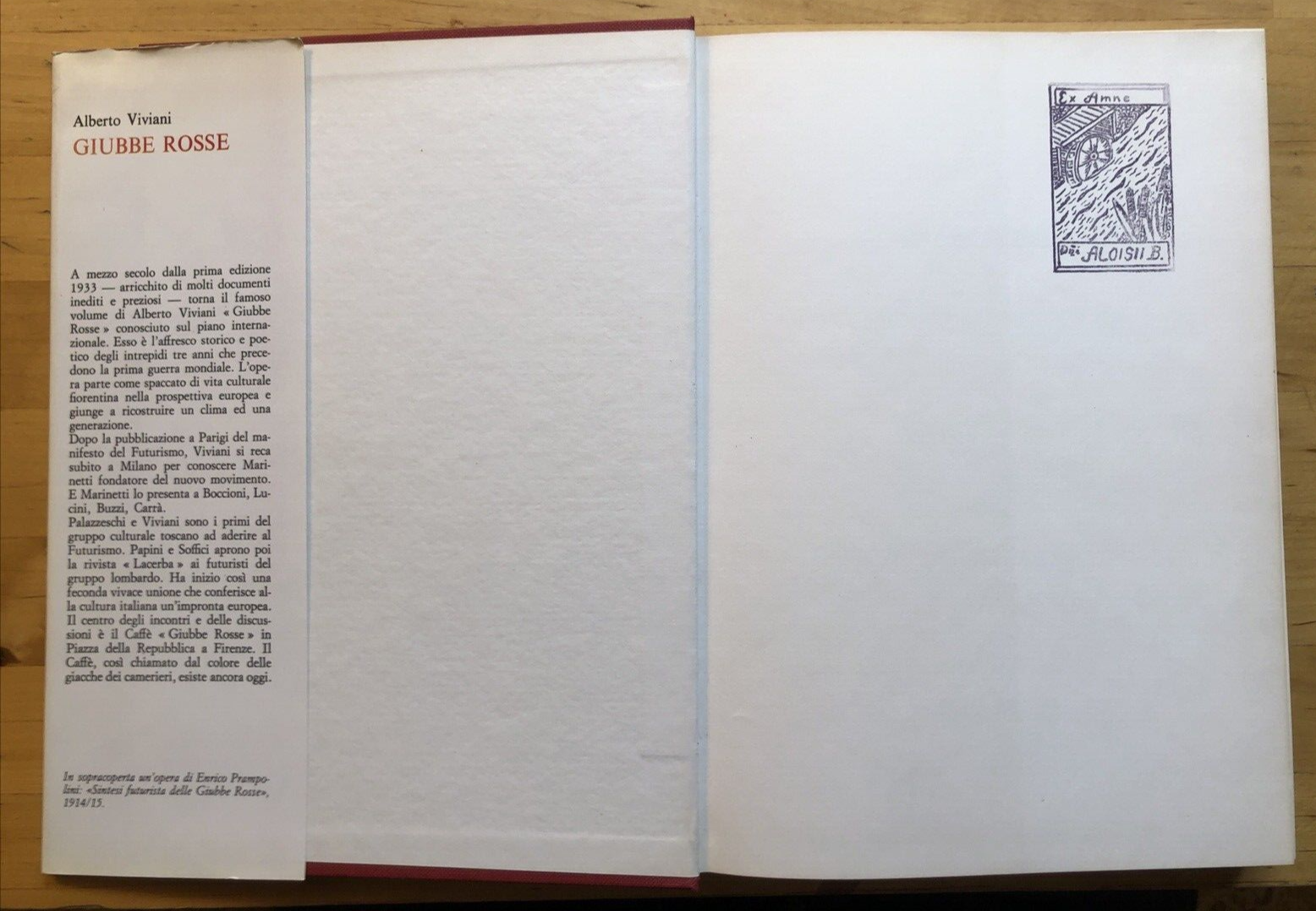 Giubbe Rosse, Alberto Viviani. Il caffè fiorentino dei futuristi Vallecchi 1983
