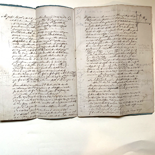 GOBBI BELCREDI Università Pavia 1876, Appunti di suo studente GEODESIA TEORETICA