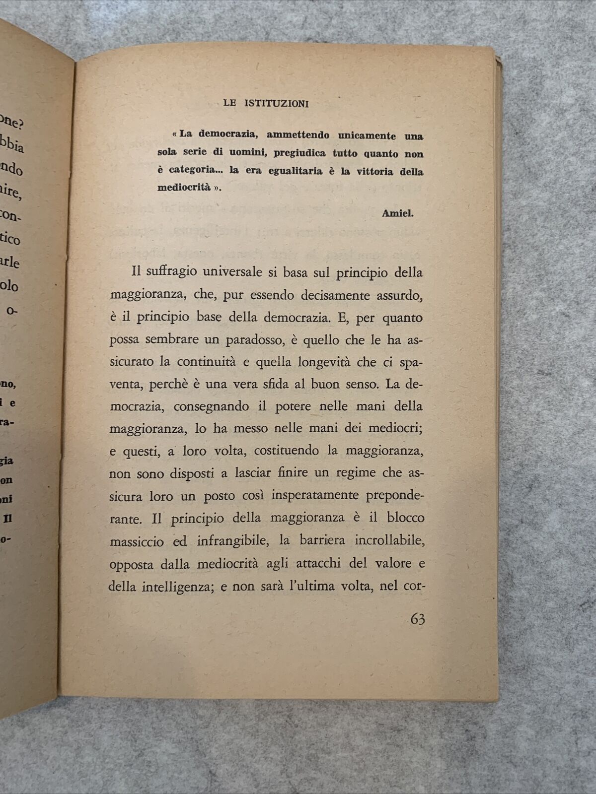PROCESSO ALLA DEMOCRAZIA - JEAN BAYLE, L'ARNIA 1950 #