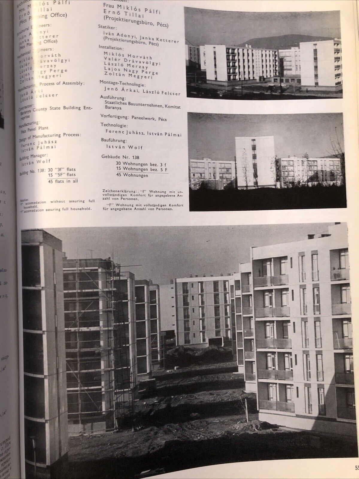 Magyar épitomuveszet 1965/1 HUNGARIAN ARCHITECTURE