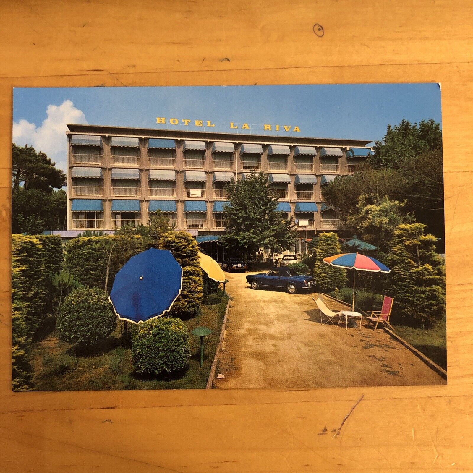 CARTOLINA - FOCETTE, HOTEL LA RIVA, MARINA DI PIETRASANTA - NON VIAGGIATA