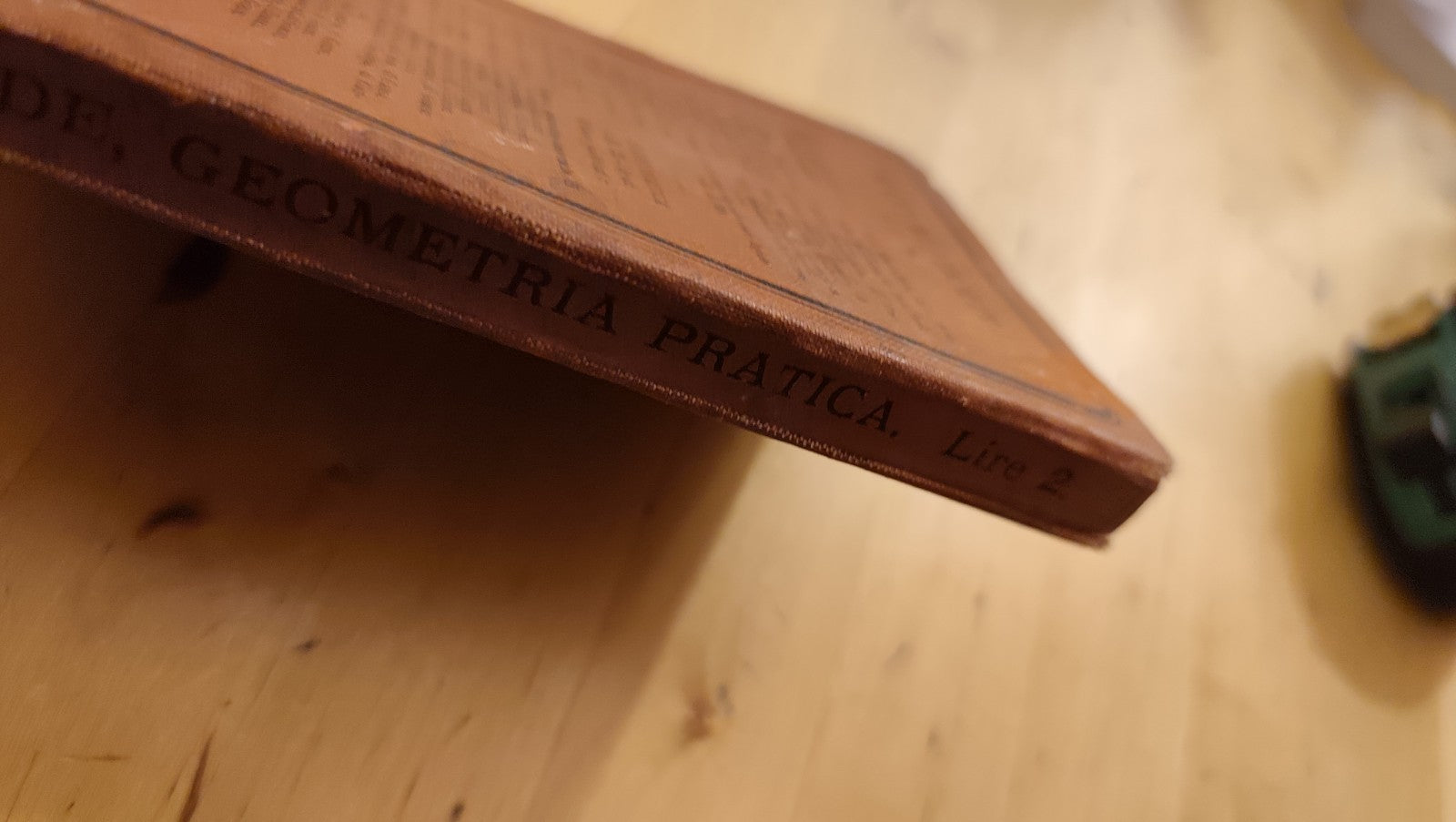 Manuali Hoepli Geometria pratica, Giuseppe Erede 1881 Hoepli