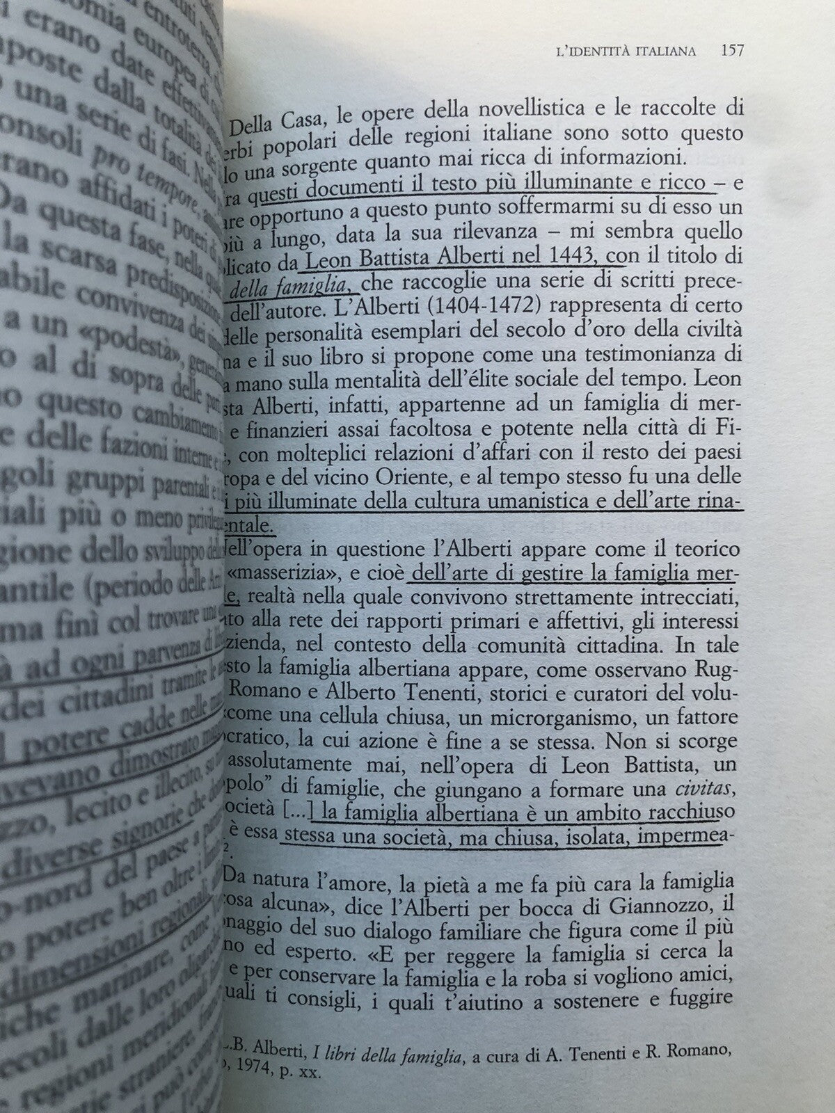 Gli italiani in Europa, profilo storico  . . Carlo Tullio-Altan, il Mulino 1999