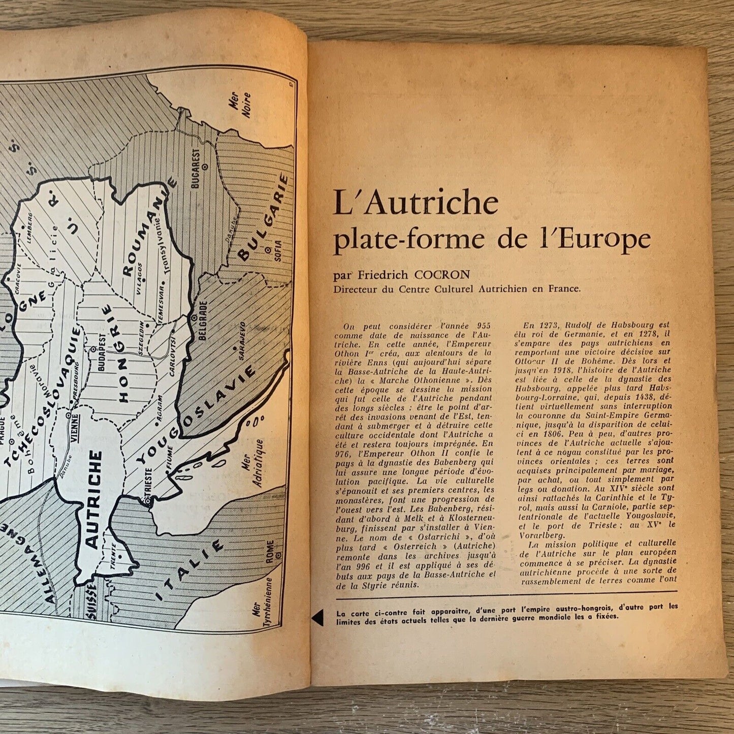 LES CAHIERS DE L'HISTOIRE N. 11, souverains et gouvernements de l'Autriche