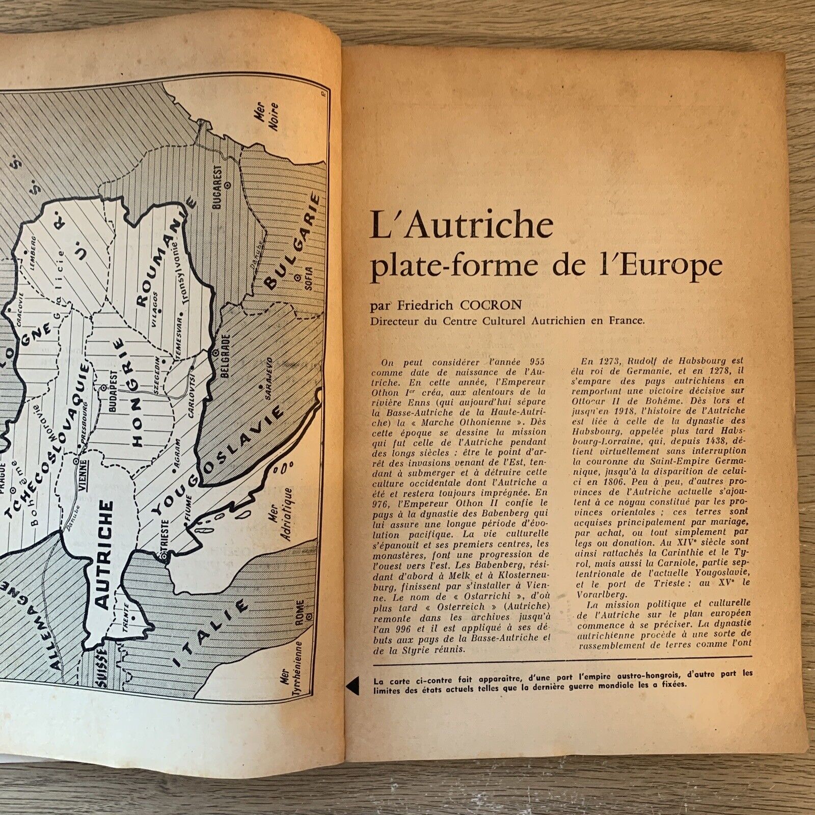 LES CAHIERS DE L'HISTOIRE N. 11, souverains et gouvernements de l'Autriche