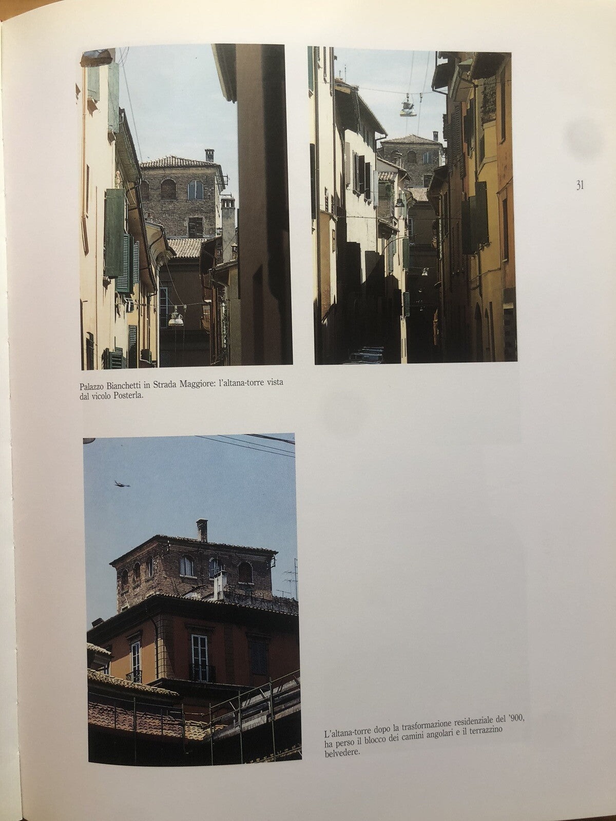 Sopra i tetti di Bologna -  Altane e Terrazze storiche, Roberto Scannavini 1995