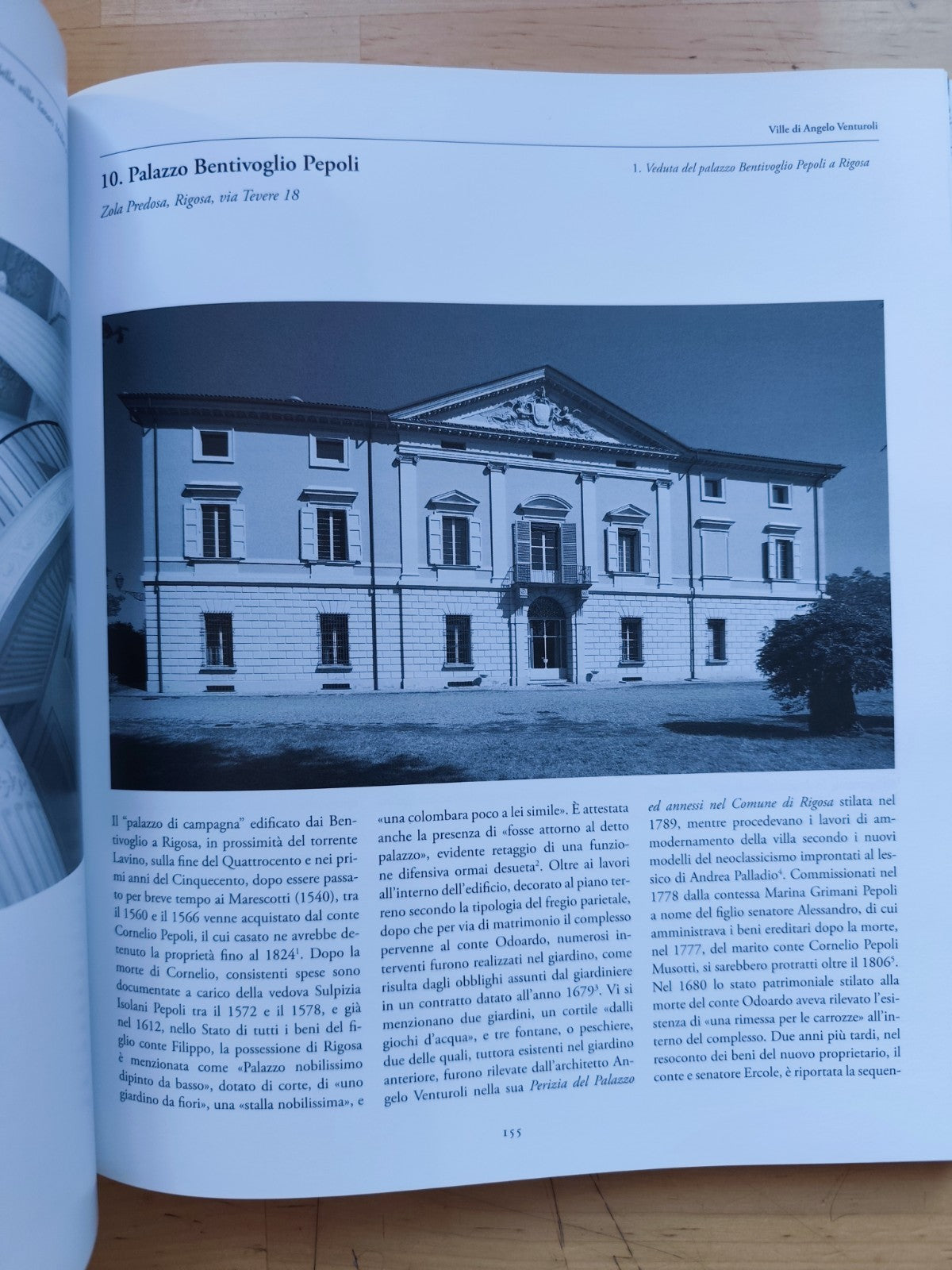 Nel segno di Palladio, Angelo Venturoli e l'architettura di villa nel Bolognese