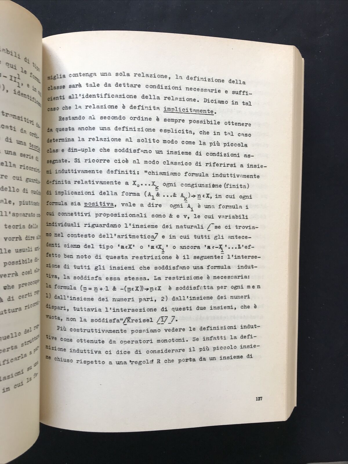ATTI DEL CONGRESSO NAZIONALE DI LOGICA 1979 - BIBLIOPOLIS, SERGIO BERNINI #